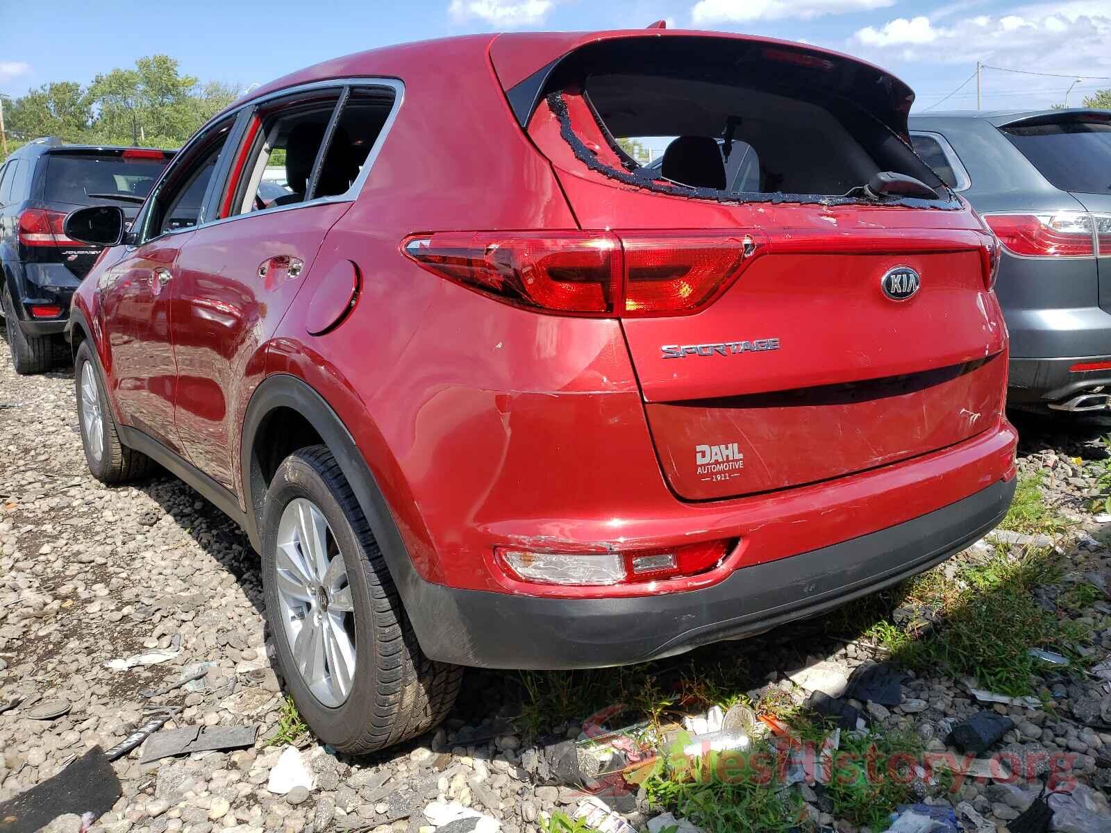 KNDPMCAC7H7273937 2017 KIA SPORTAGE