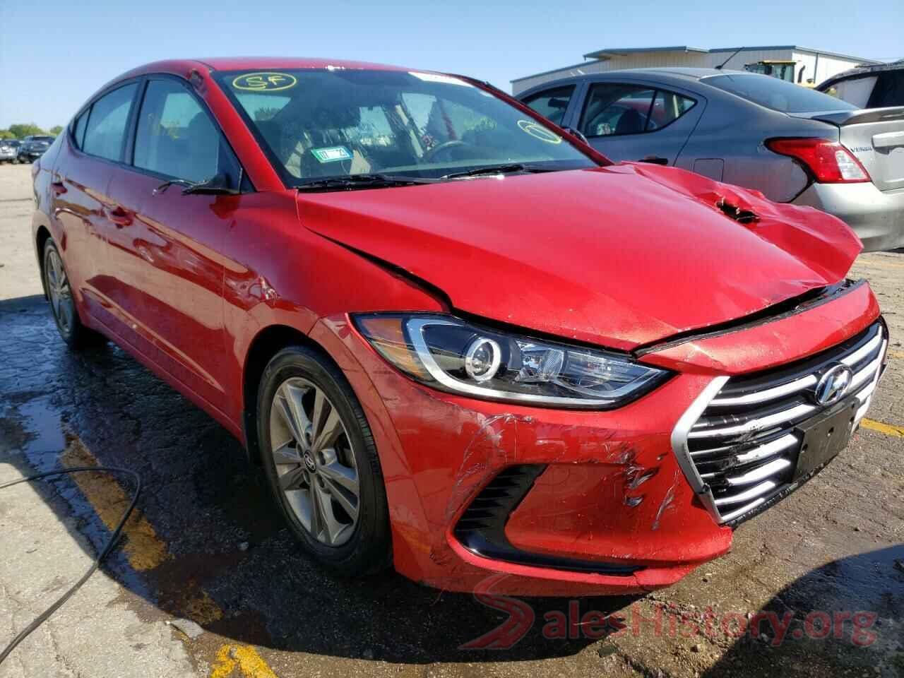 5NPD84LF1JH388491 2018 HYUNDAI ELANTRA