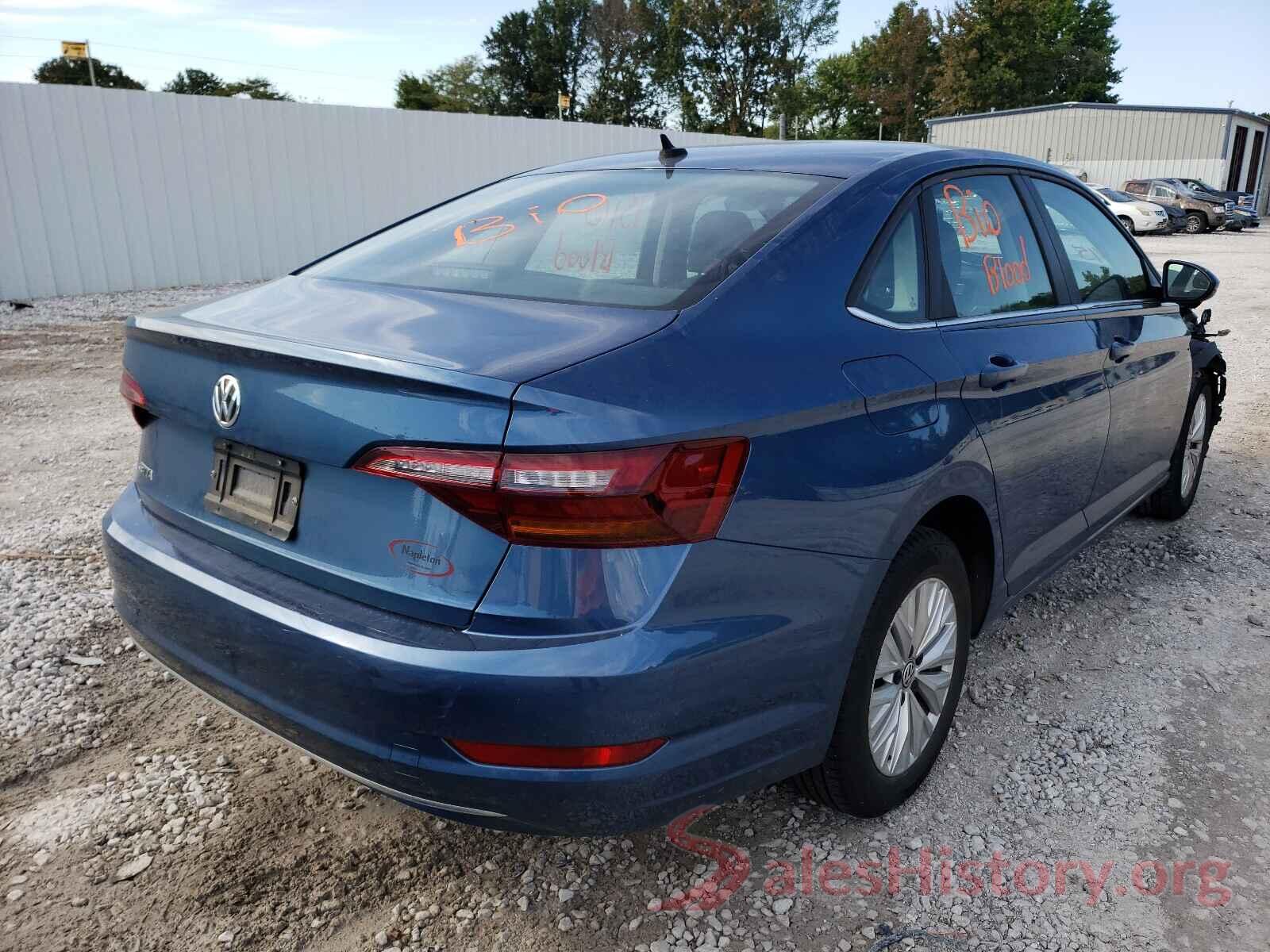 3VWCB7BU4KM240293 2019 VOLKSWAGEN JETTA