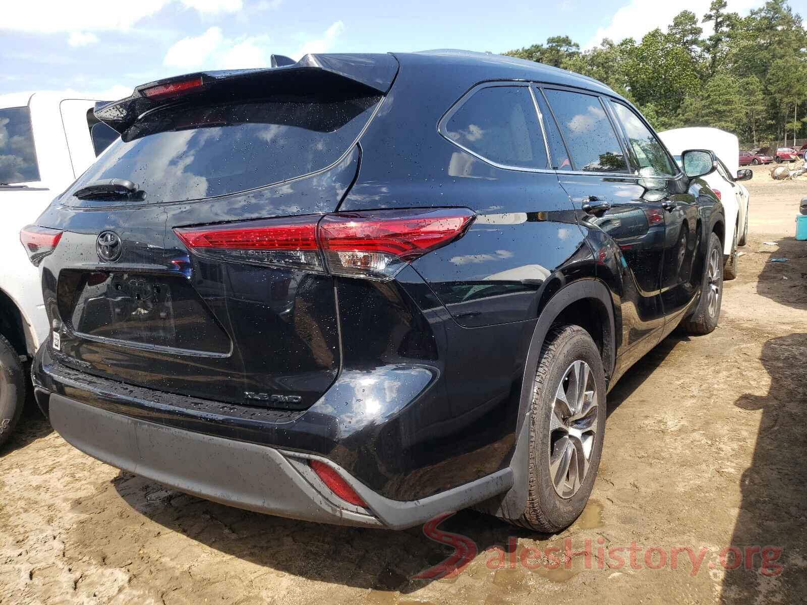 5TDHZRBH2MS070800 2021 TOYOTA HIGHLANDER