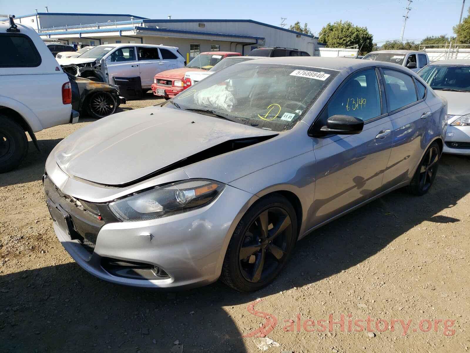 1C3CDFBB5GD540745 2016 DODGE DART