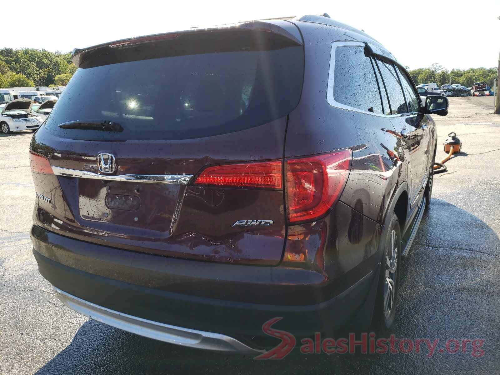 5FNYF6H54GB015018 2016 HONDA PILOT