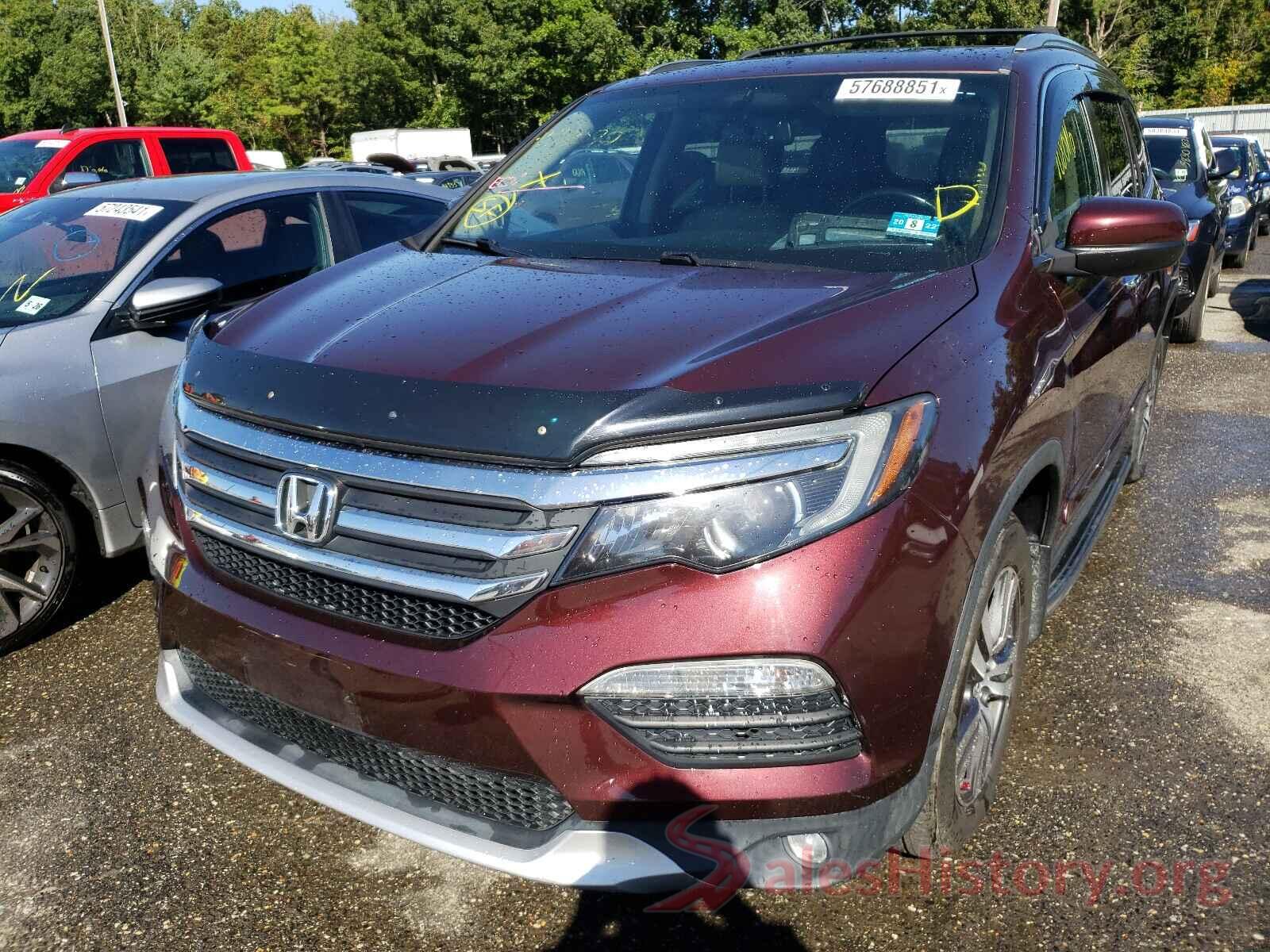 5FNYF6H54GB015018 2016 HONDA PILOT