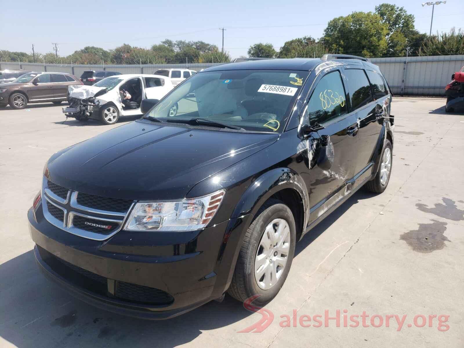 3C4PDCABXHT634029 2017 DODGE JOURNEY