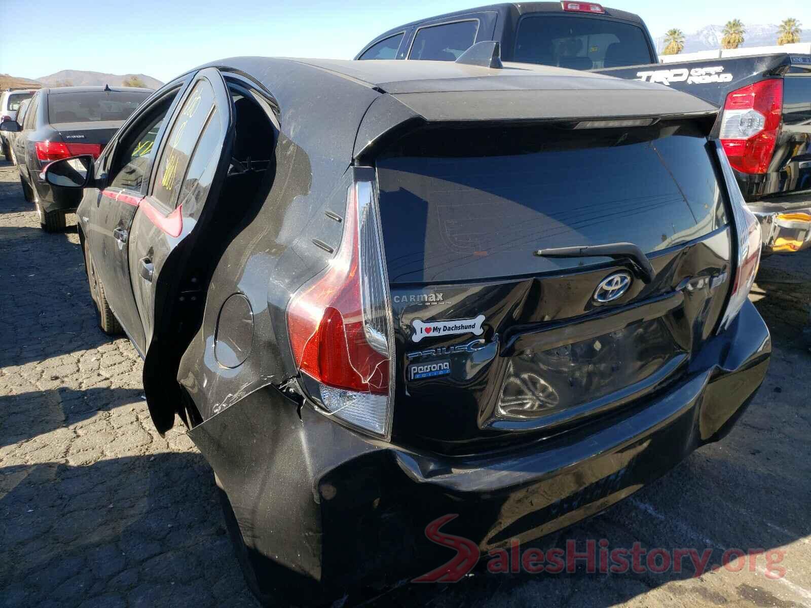 JTDKDTB38G1118050 2016 TOYOTA PRIUS