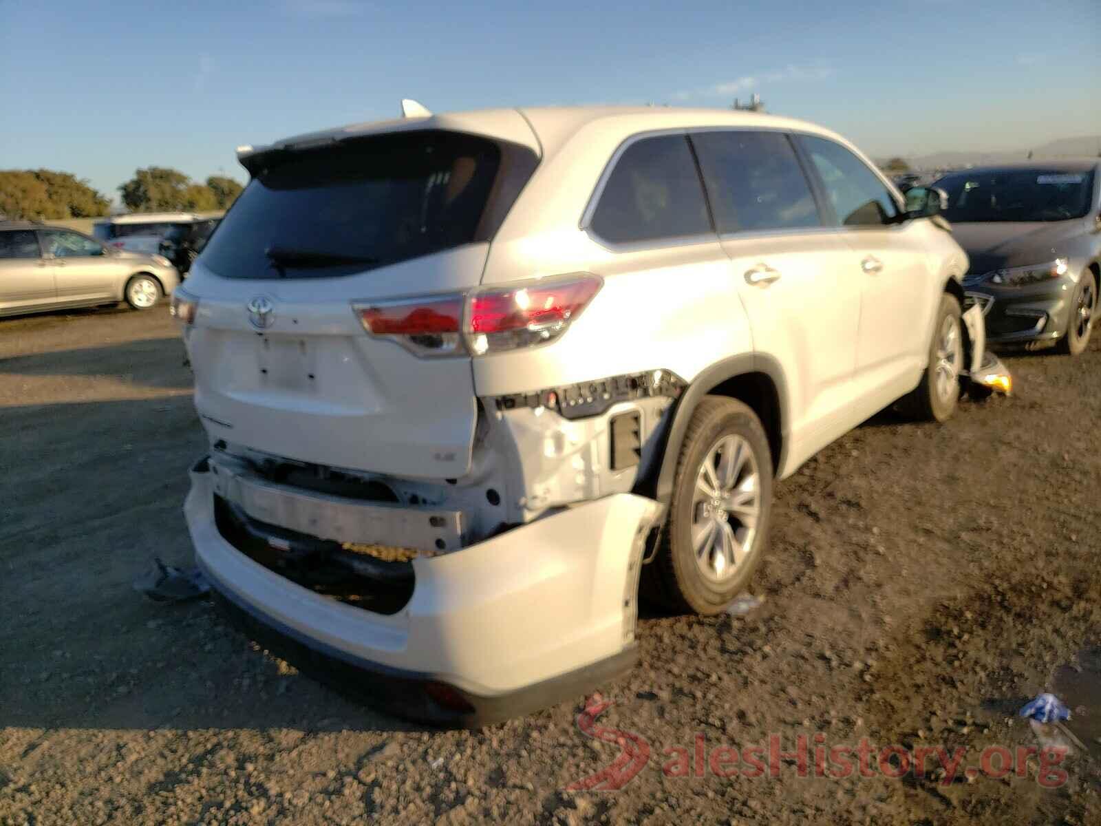 5TDZKRFH0GS183989 2016 TOYOTA HIGHLANDER