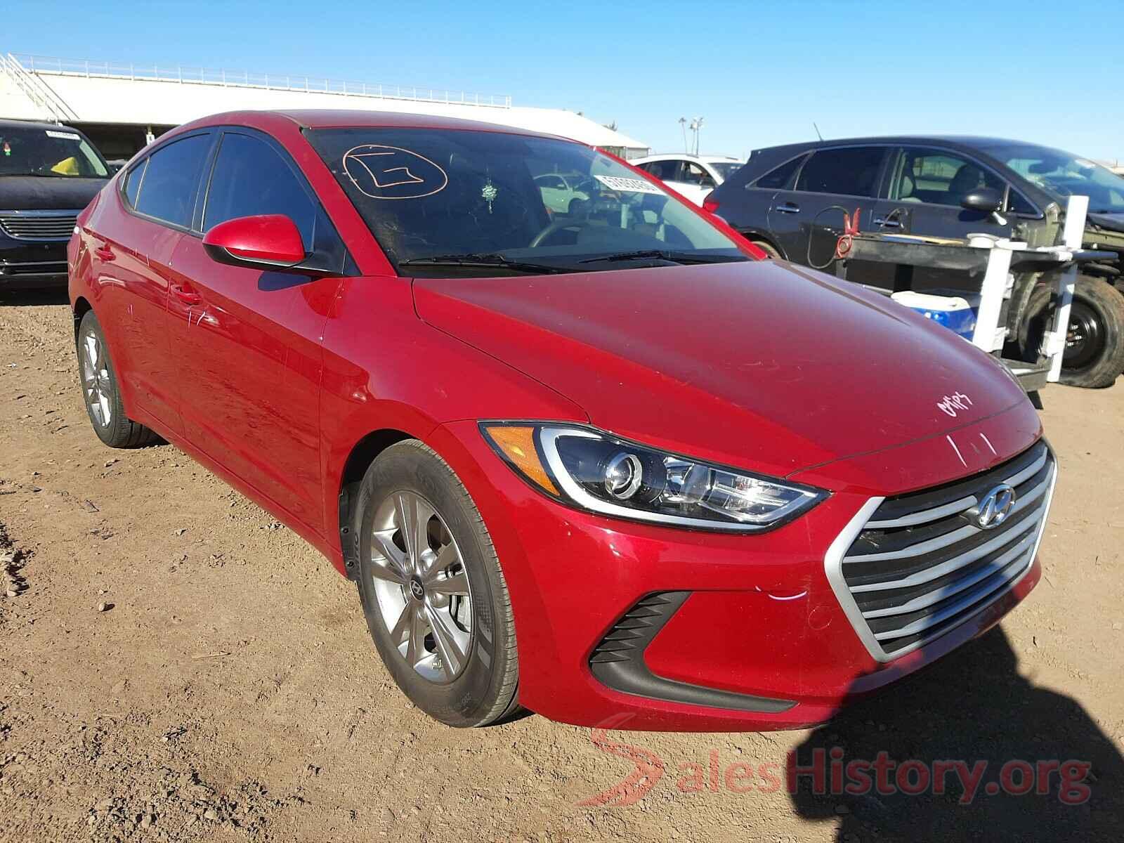 KMHD84LF0JU612044 2018 HYUNDAI ELANTRA