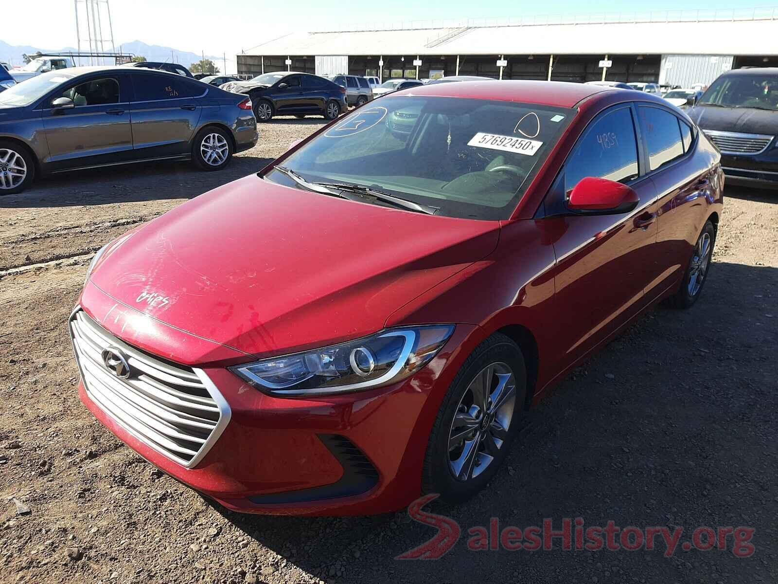 KMHD84LF0JU612044 2018 HYUNDAI ELANTRA