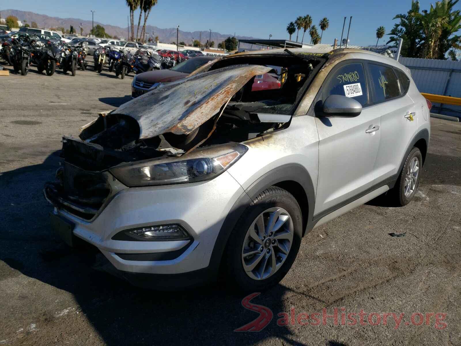 KM8J33A44JU710765 2018 HYUNDAI TUCSON