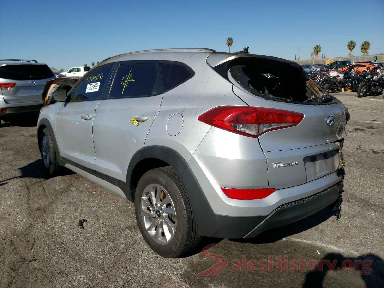 KM8J33A44JU710765 2018 HYUNDAI TUCSON