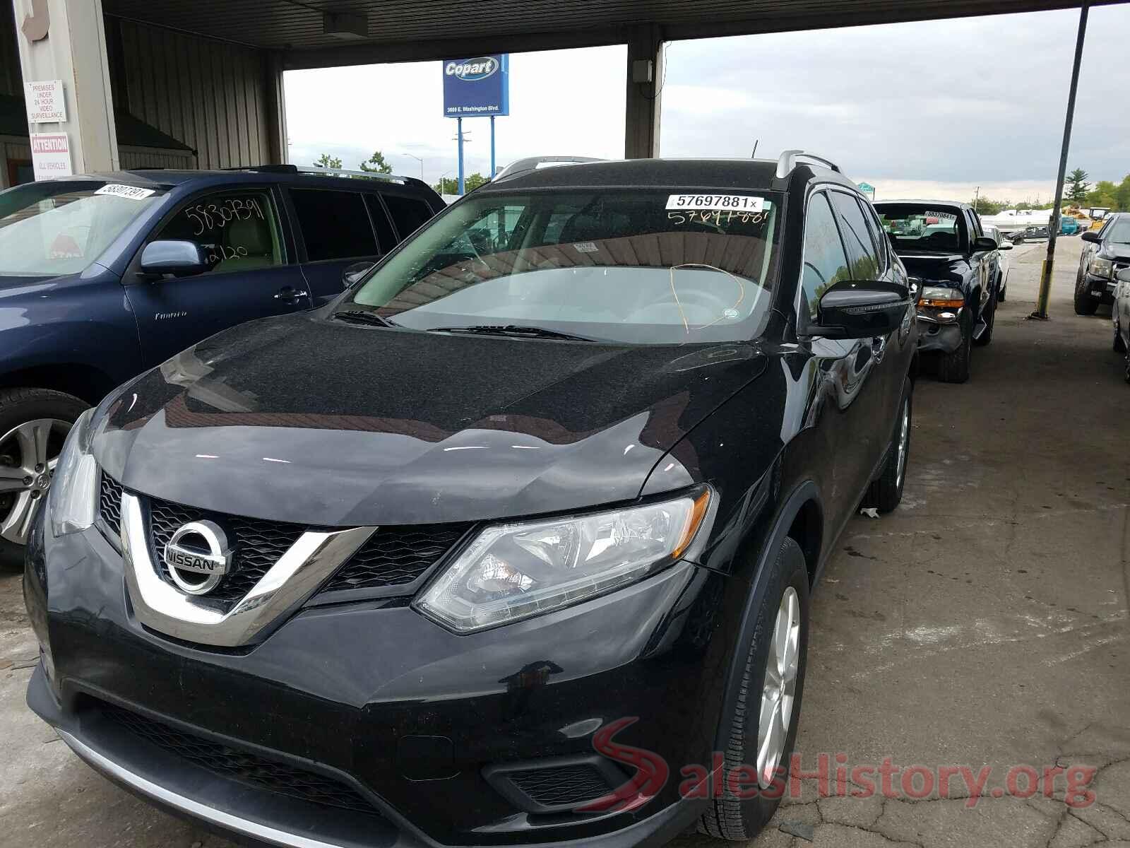 5N1AT2MV6GC761035 2016 NISSAN ROGUE