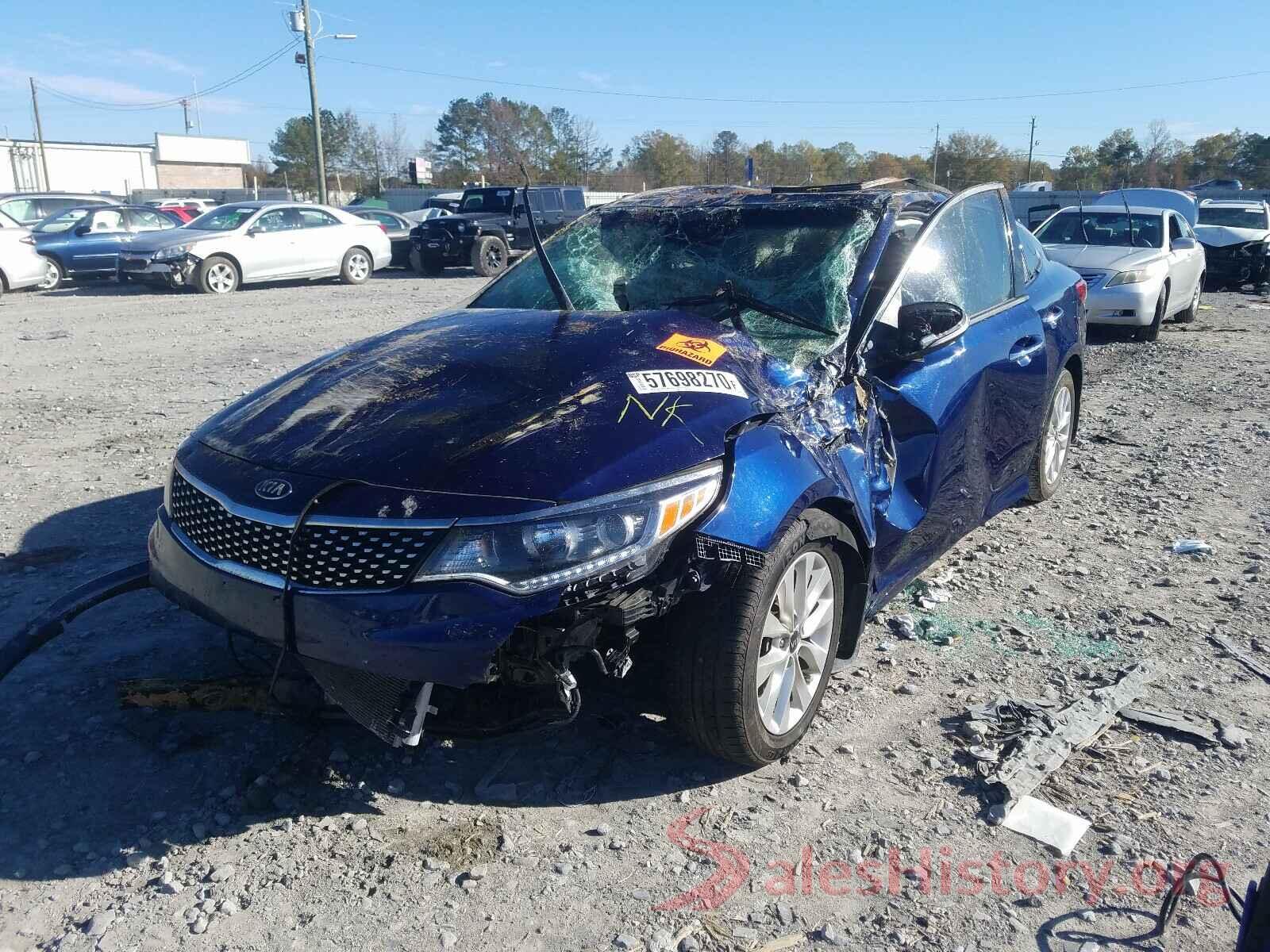 5XXGU4L35JG188661 2018 KIA OPTIMA