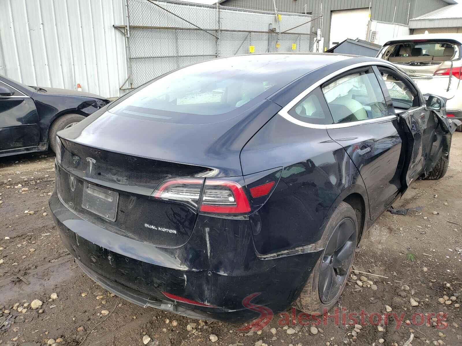 5YJ3E1EB1KF421292 2019 TESLA MODEL 3