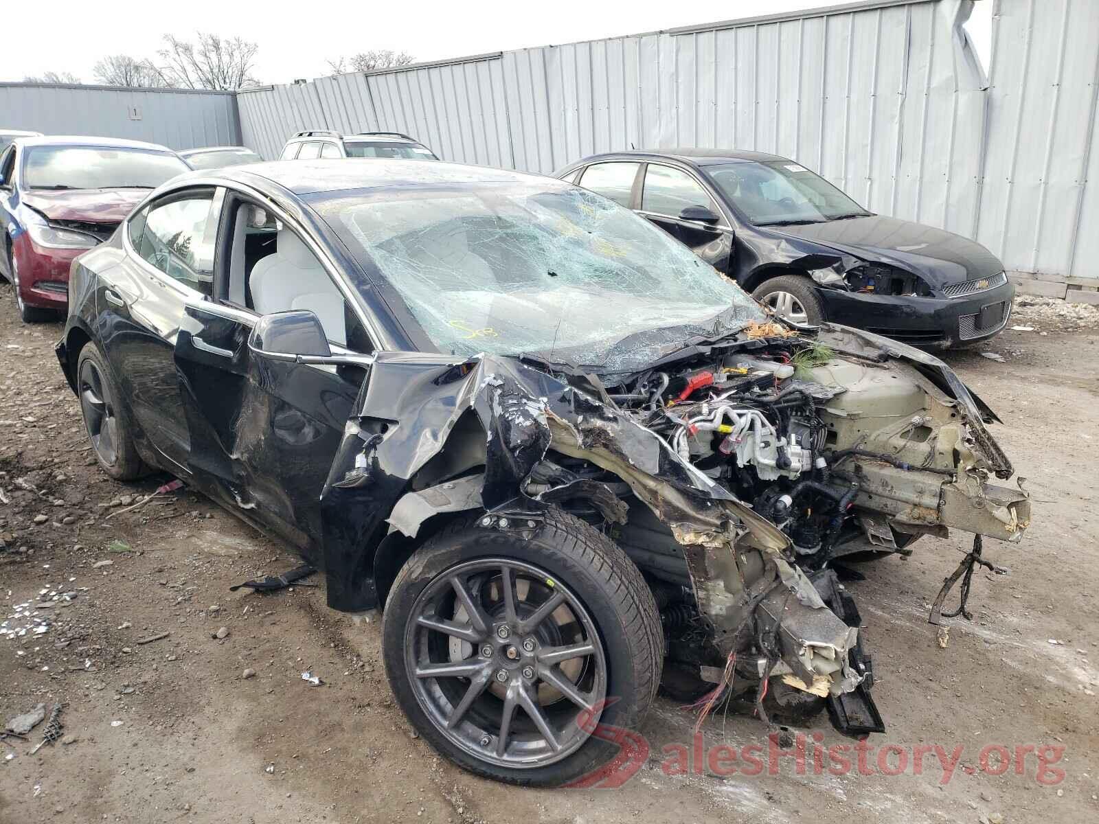 5YJ3E1EB1KF421292 2019 TESLA MODEL 3