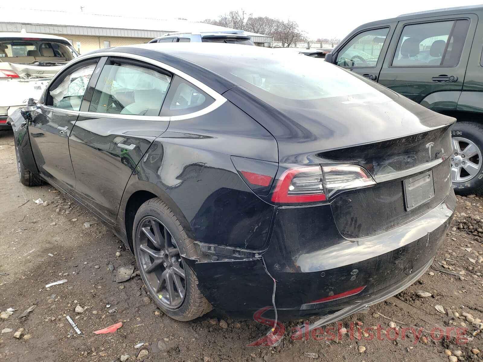 5YJ3E1EB1KF421292 2019 TESLA MODEL 3