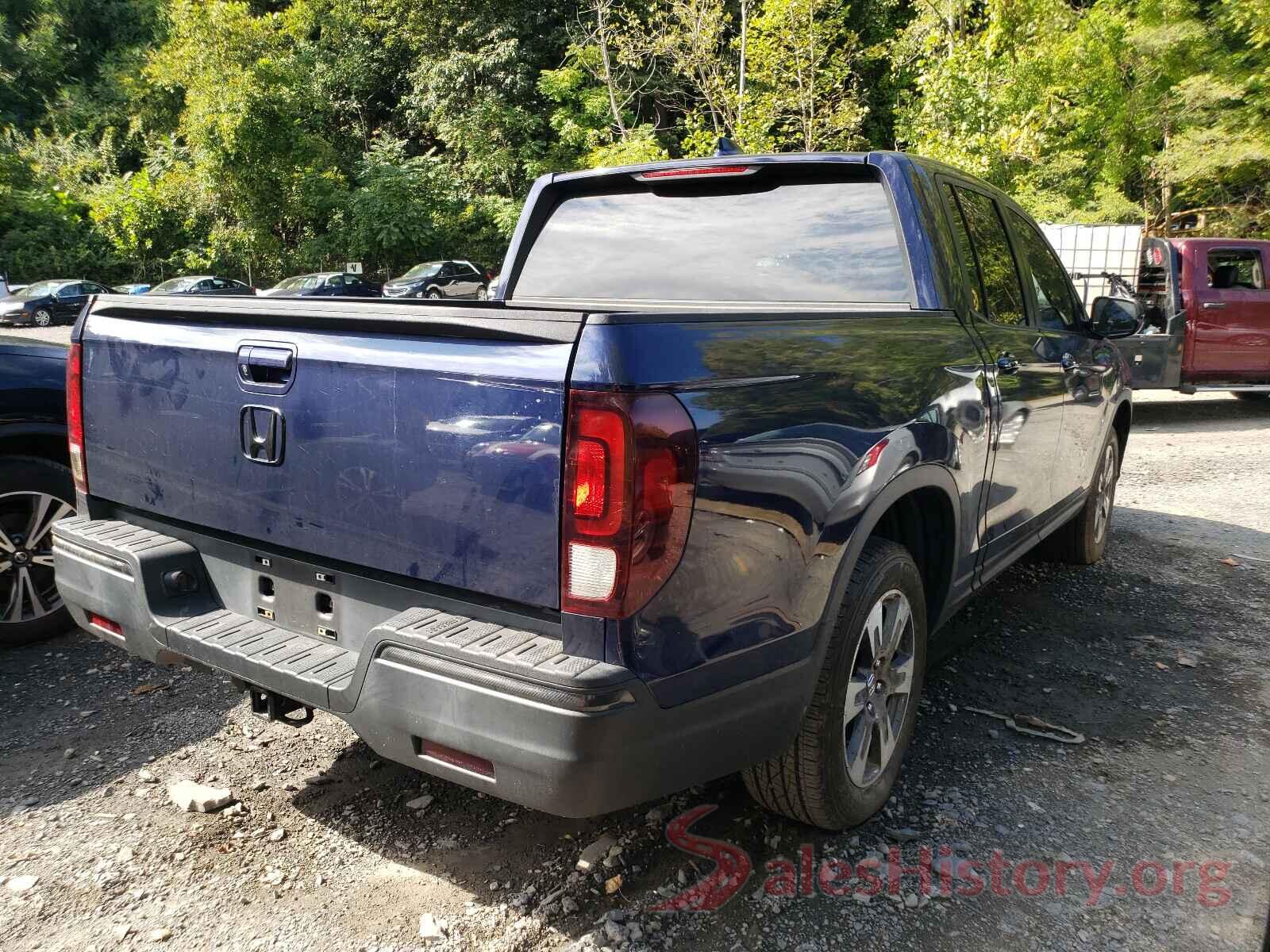 5FPYK3F54HB004672 2017 HONDA RIDGELINE