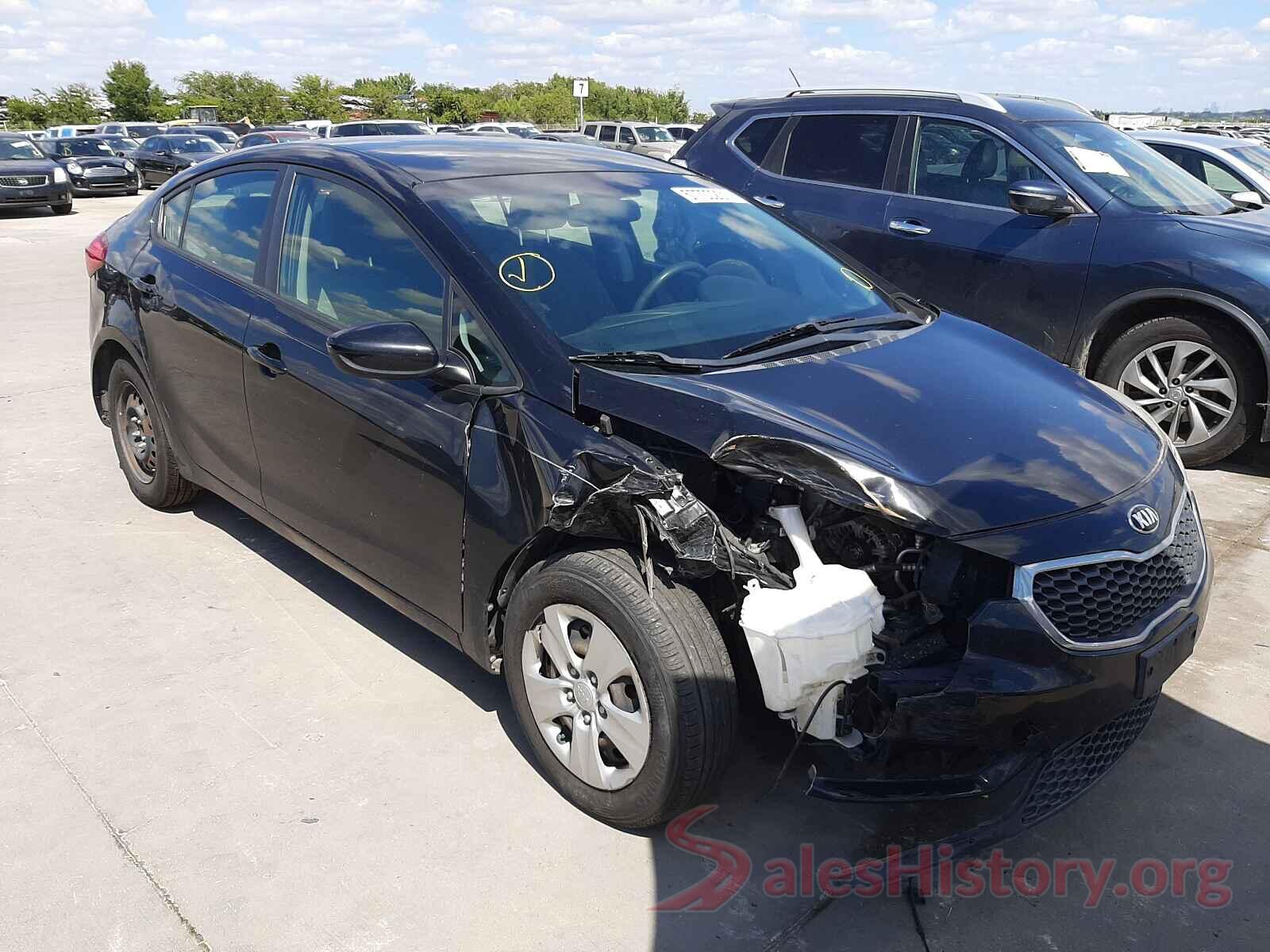 KNAFK4A67G5446820 2016 KIA FORTE