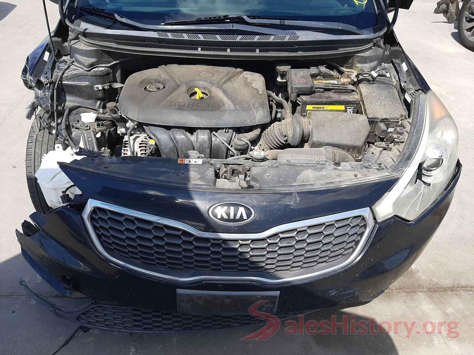 KNAFK4A67G5446820 2016 KIA FORTE