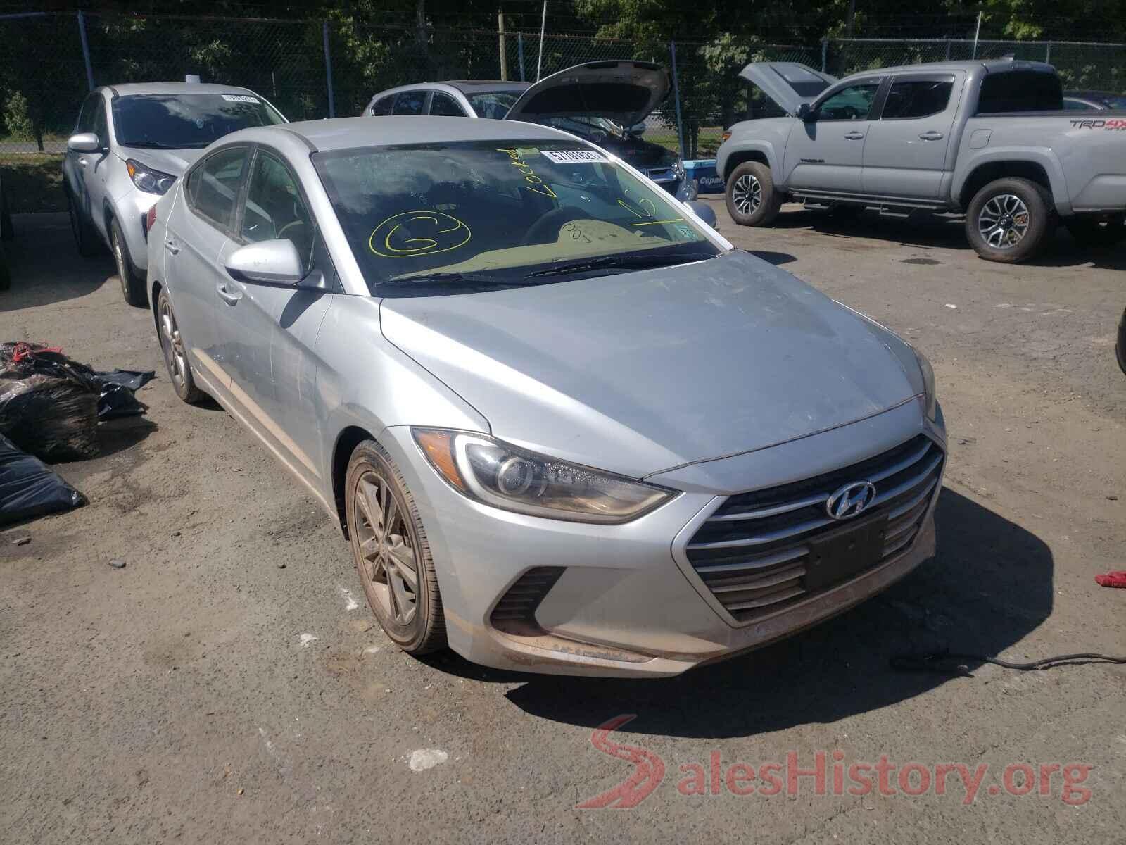 5NPD84LF9HH004564 2017 HYUNDAI ELANTRA