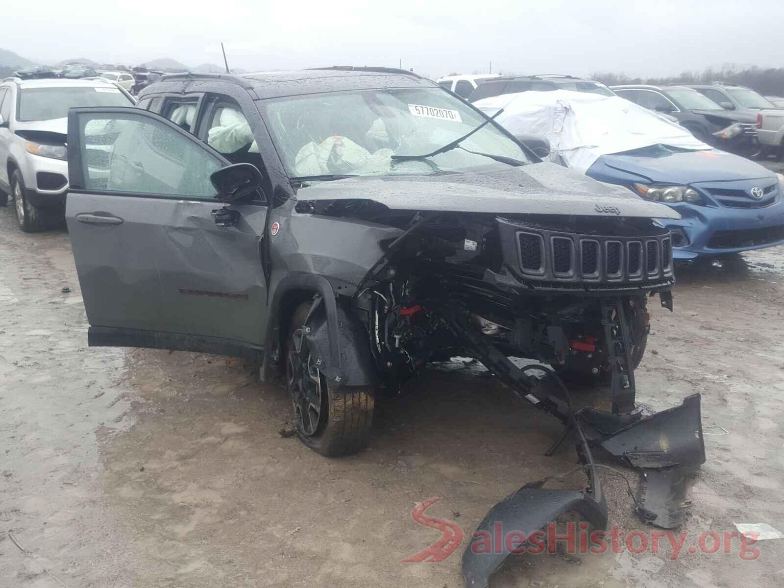 3C4NJDDB6KT668154 2019 JEEP COMPASS