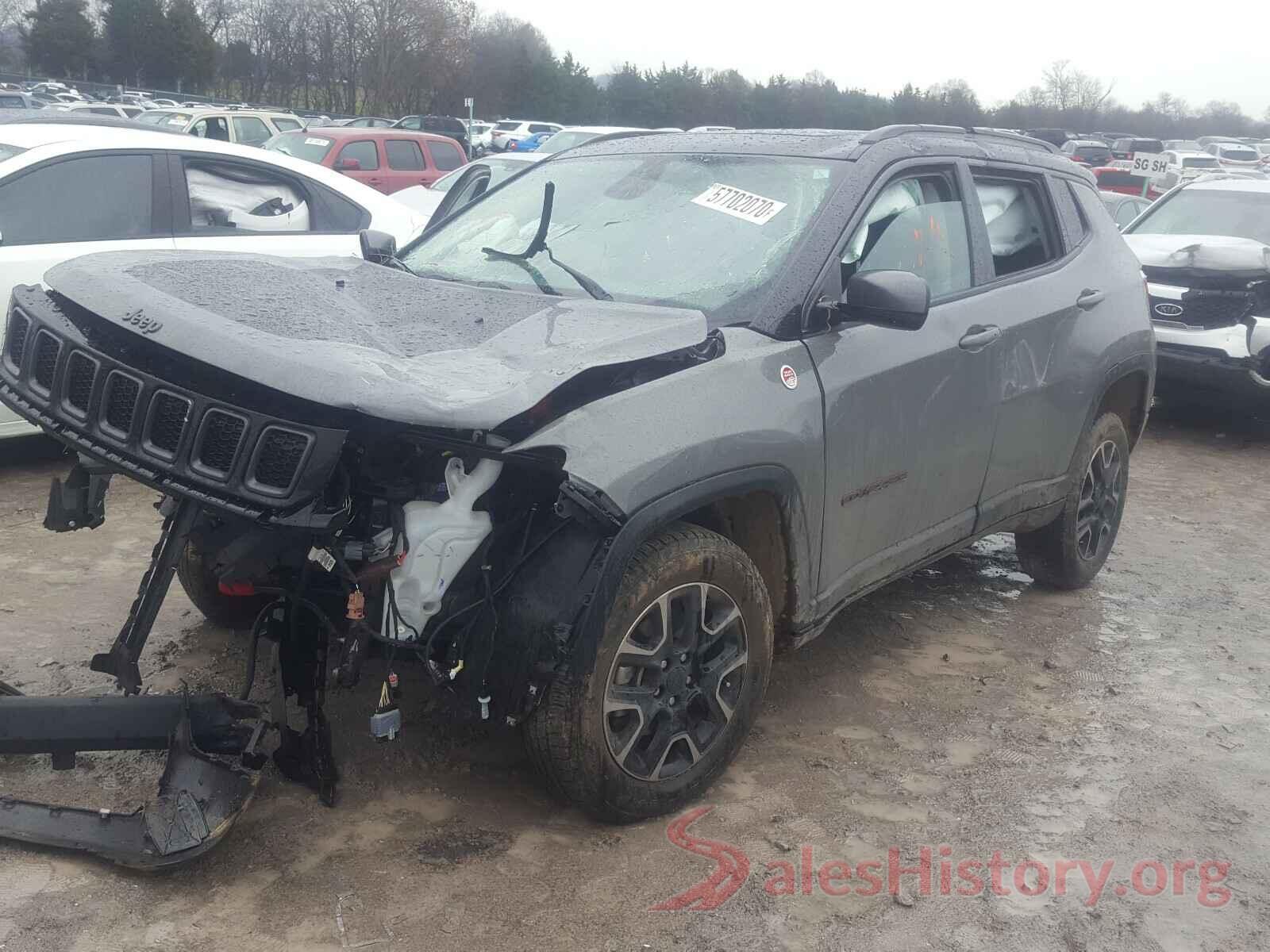 3C4NJDDB6KT668154 2019 JEEP COMPASS