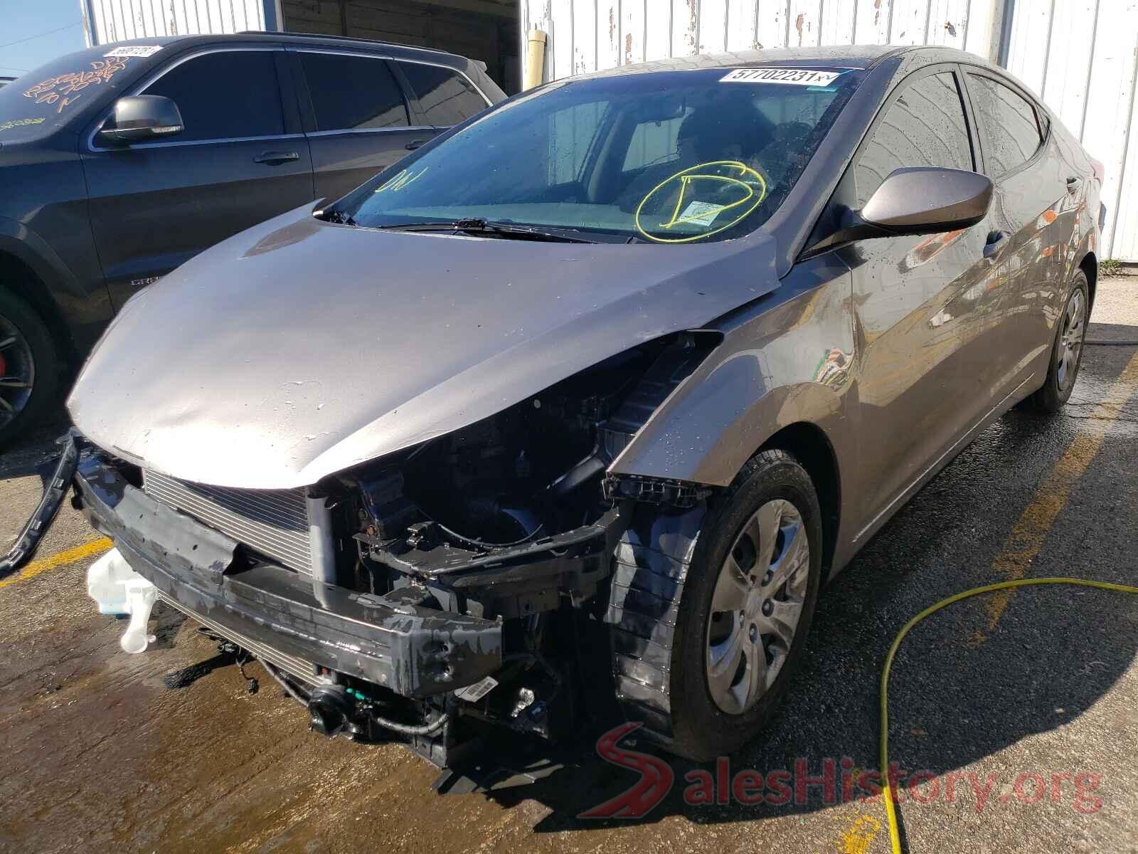 5NPDH4AE3GH753093 2016 HYUNDAI ELANTRA