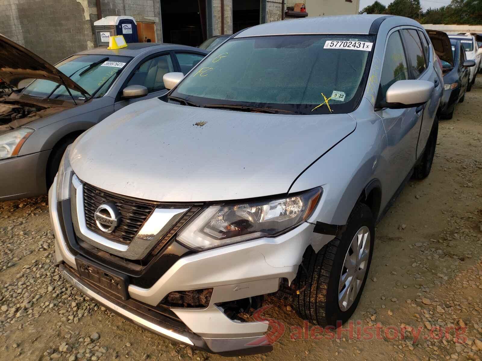 KNMAT2MV7HP560100 2017 NISSAN ROGUE