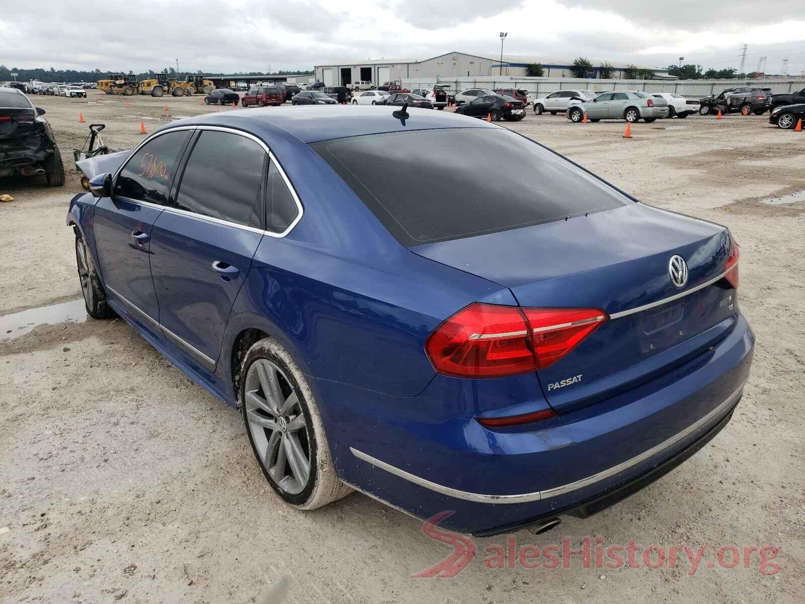 1VWAT7A31GC052823 2016 VOLKSWAGEN PASSAT