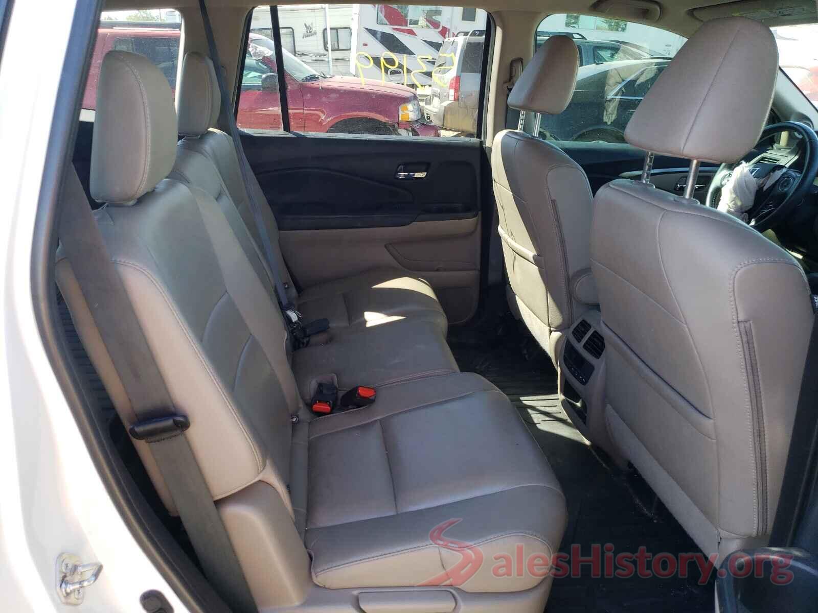 5FNYF6H59GB079605 2016 HONDA PILOT