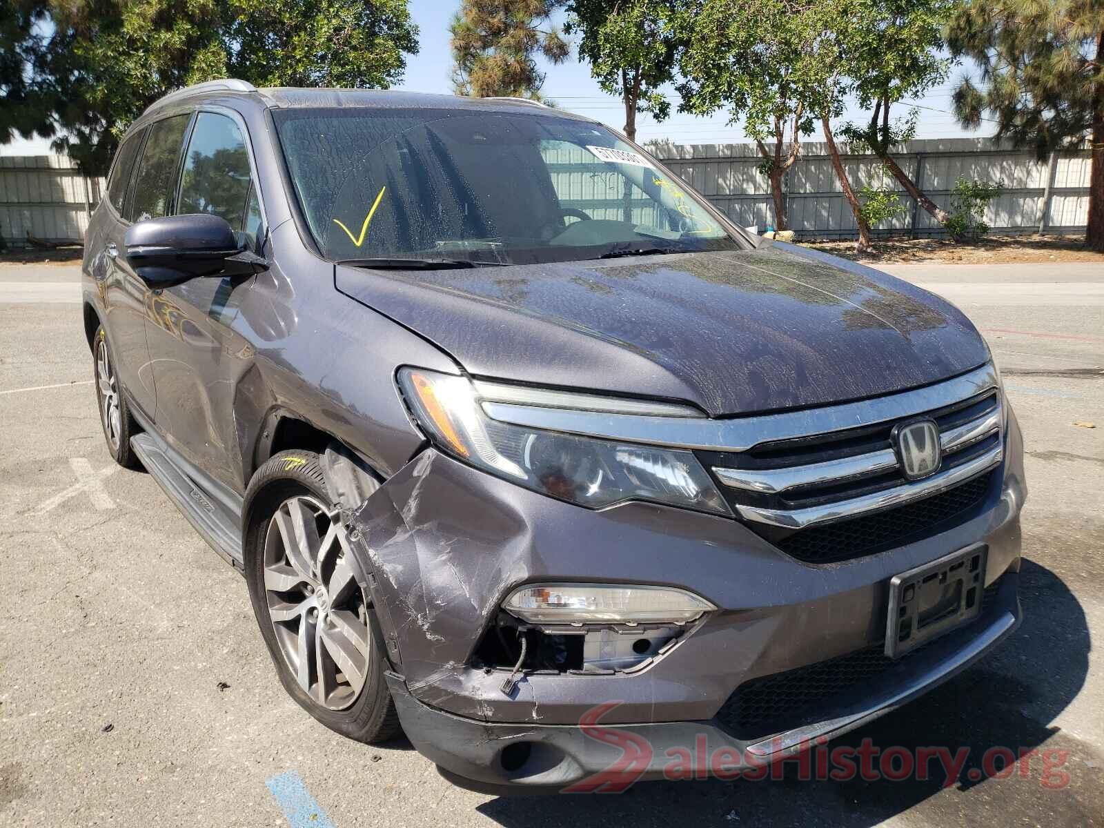 5FNYF5H99GB025315 2016 HONDA PILOT