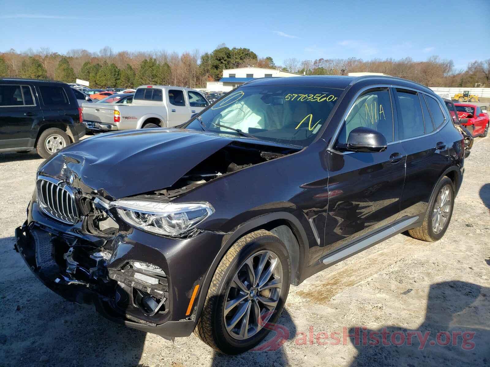 5UXTR7C55KLF29255 2019 BMW X3