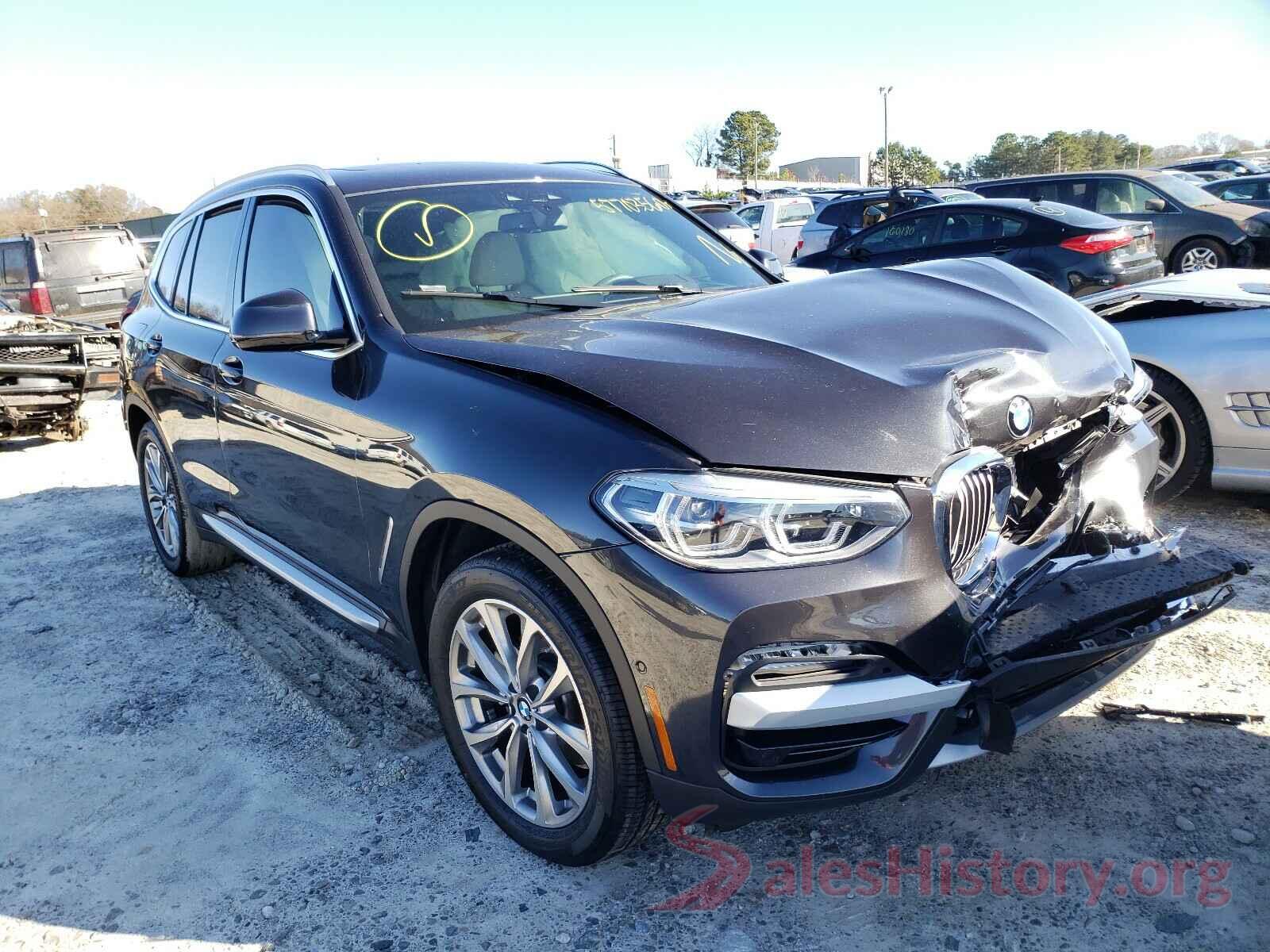 5UXTR7C55KLF29255 2019 BMW X3