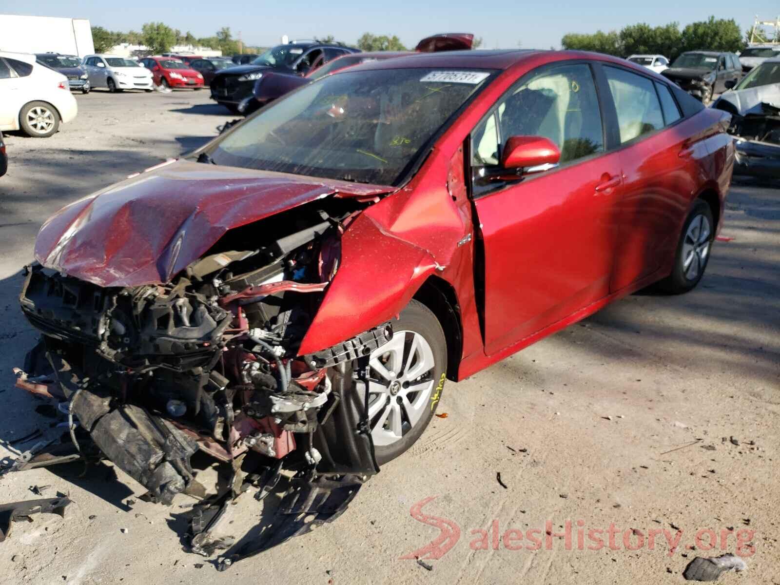 JTDKARFU3G3519296 2016 TOYOTA PRIUS