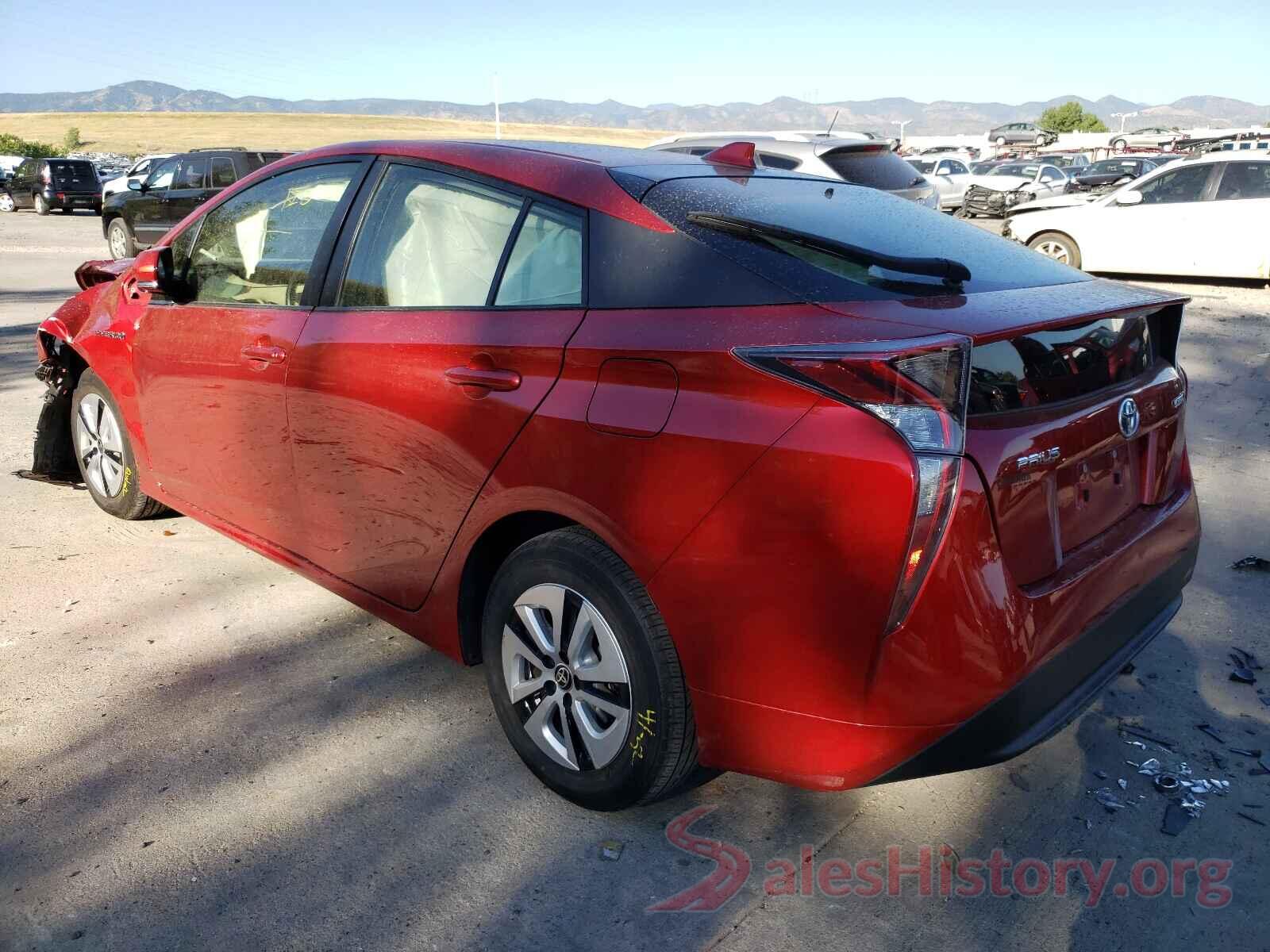 JTDKARFU3G3519296 2016 TOYOTA PRIUS