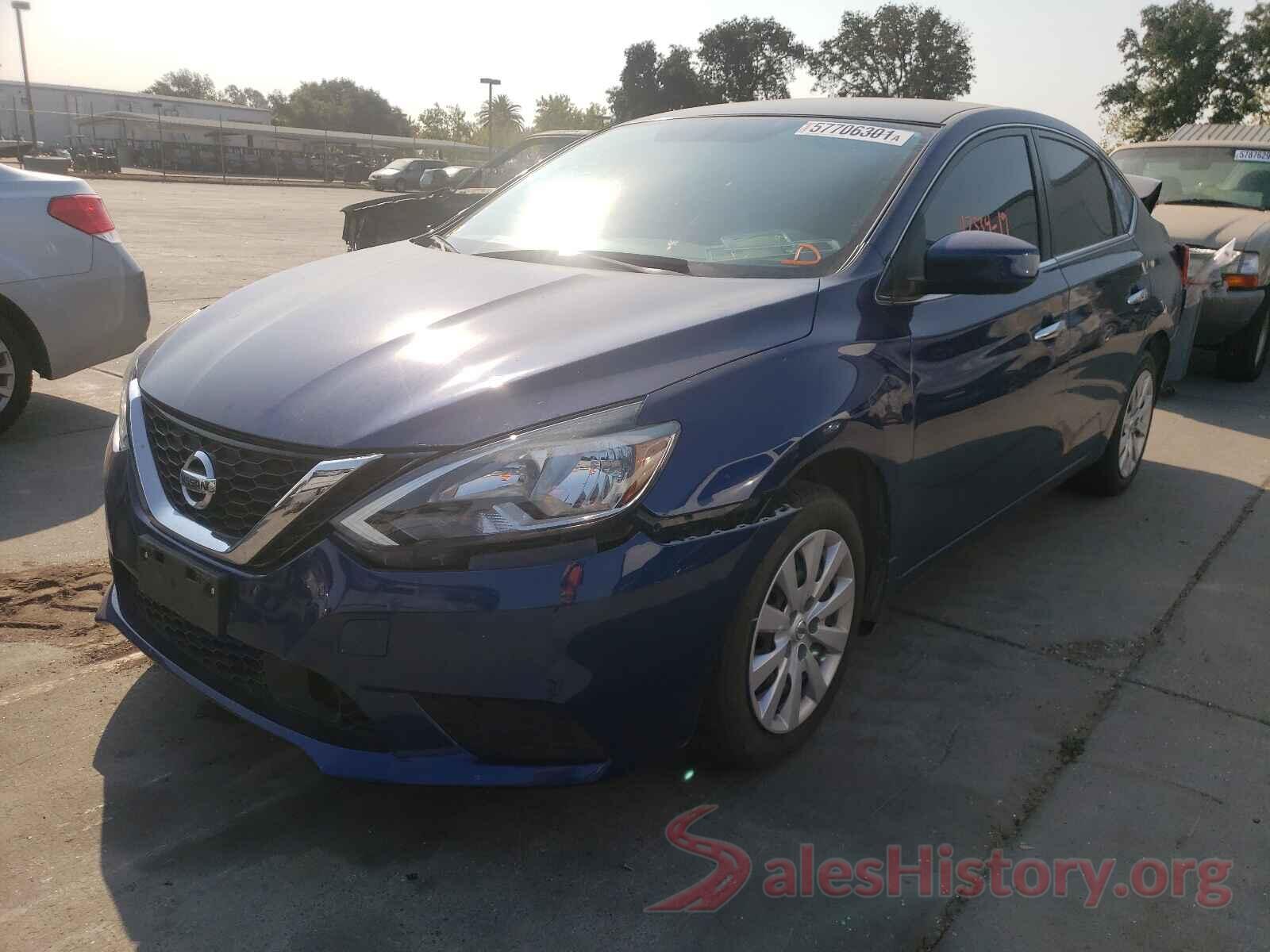 3N1AB7AP6KY385174 2019 NISSAN SENTRA