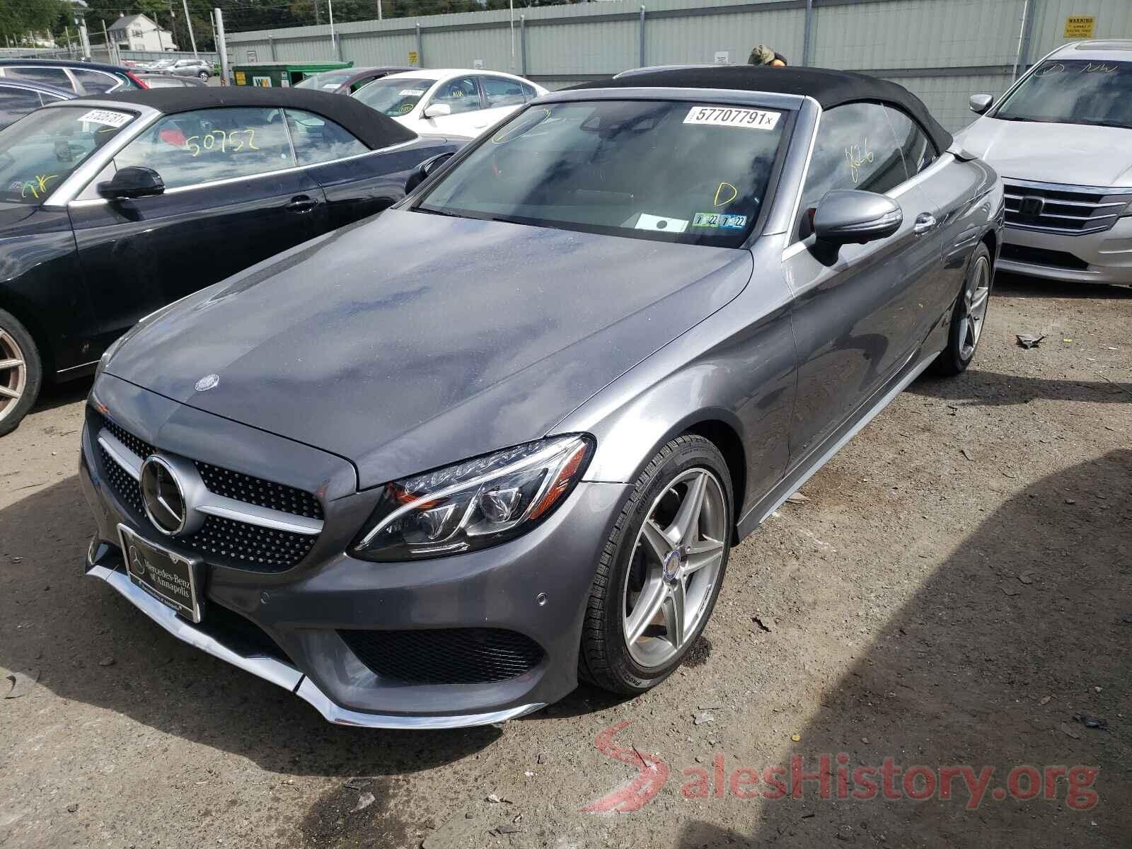 WDDWK4KB9HF446155 2017 MERCEDES-BENZ C-CLASS