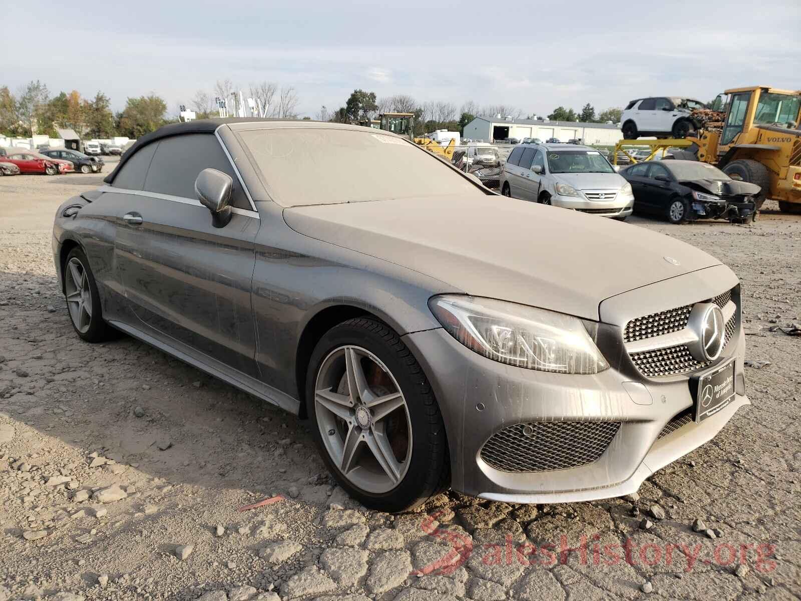 WDDWK4KB9HF446155 2017 MERCEDES-BENZ C-CLASS