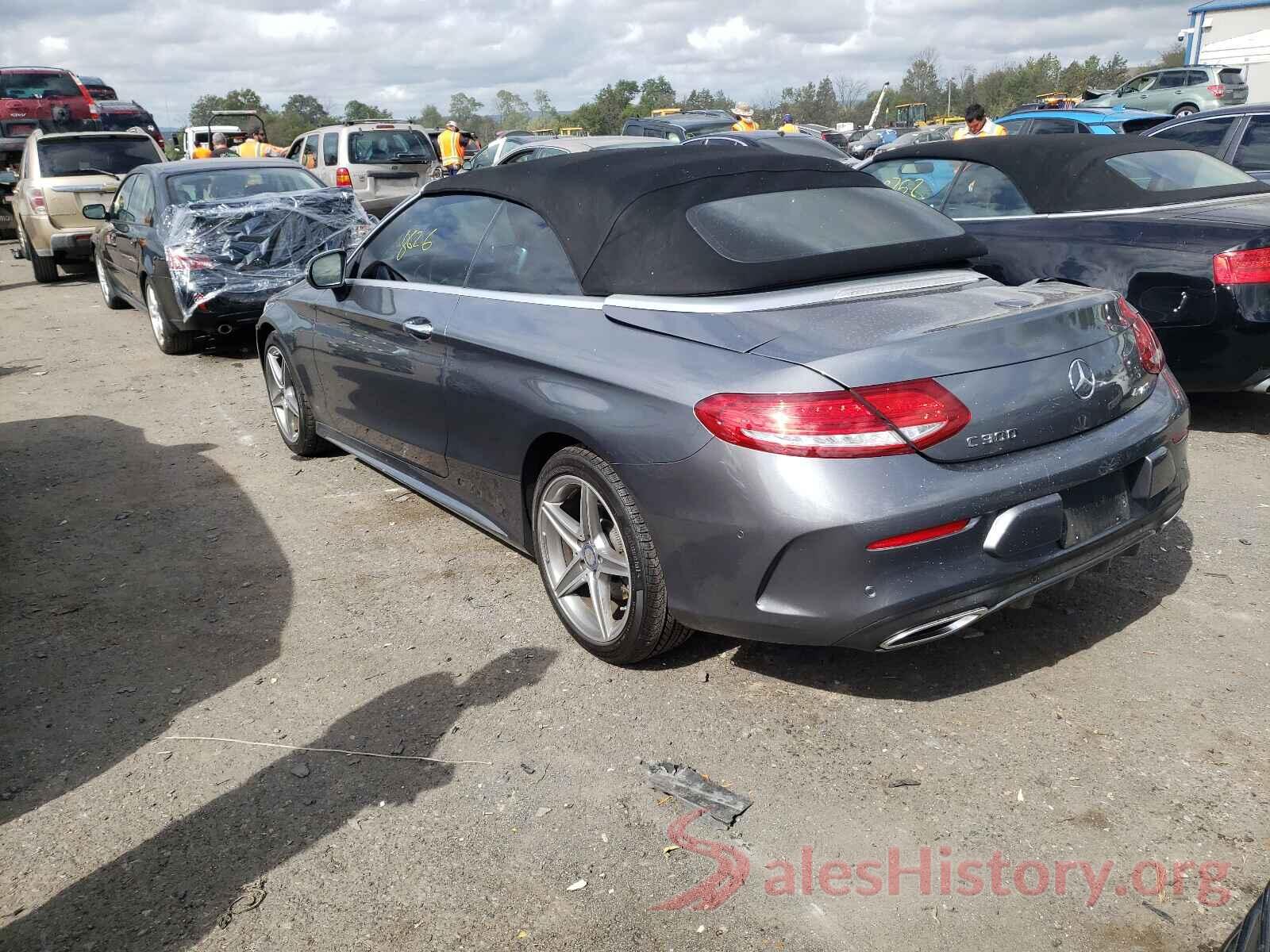 WDDWK4KB9HF446155 2017 MERCEDES-BENZ C-CLASS