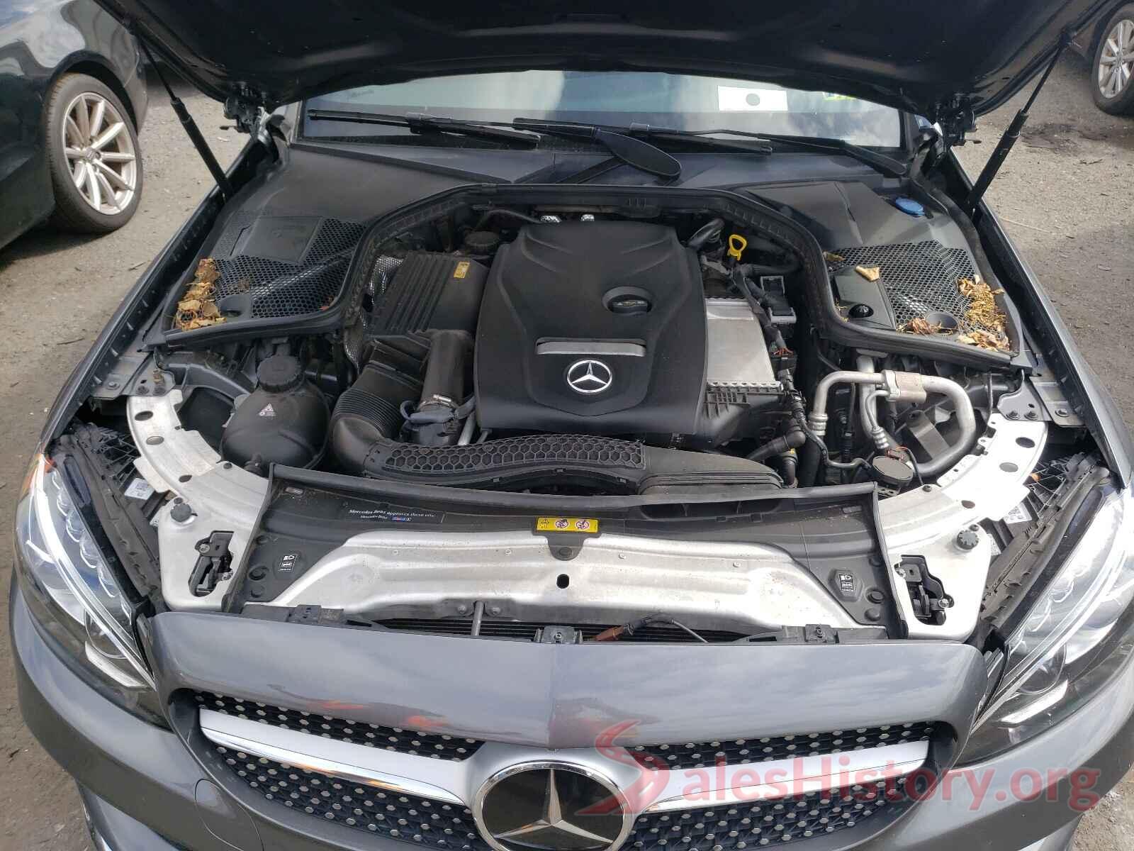 WDDWK4KB9HF446155 2017 MERCEDES-BENZ C-CLASS