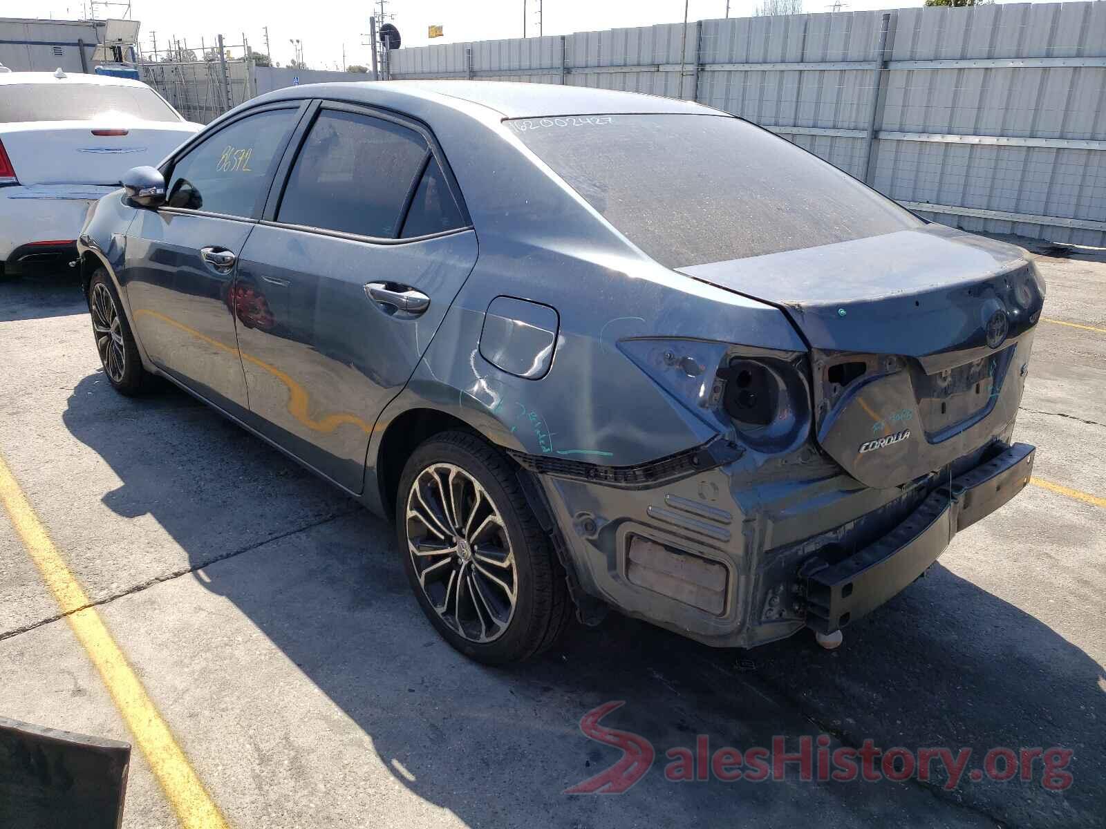 5YFBURHE1GP449351 2016 TOYOTA COROLLA