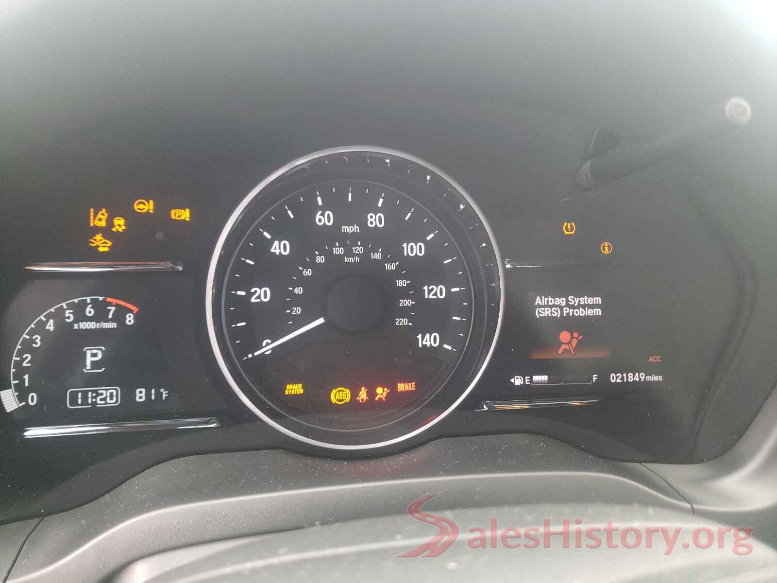 3CZRU6H53KM706257 2019 HONDA HR-V