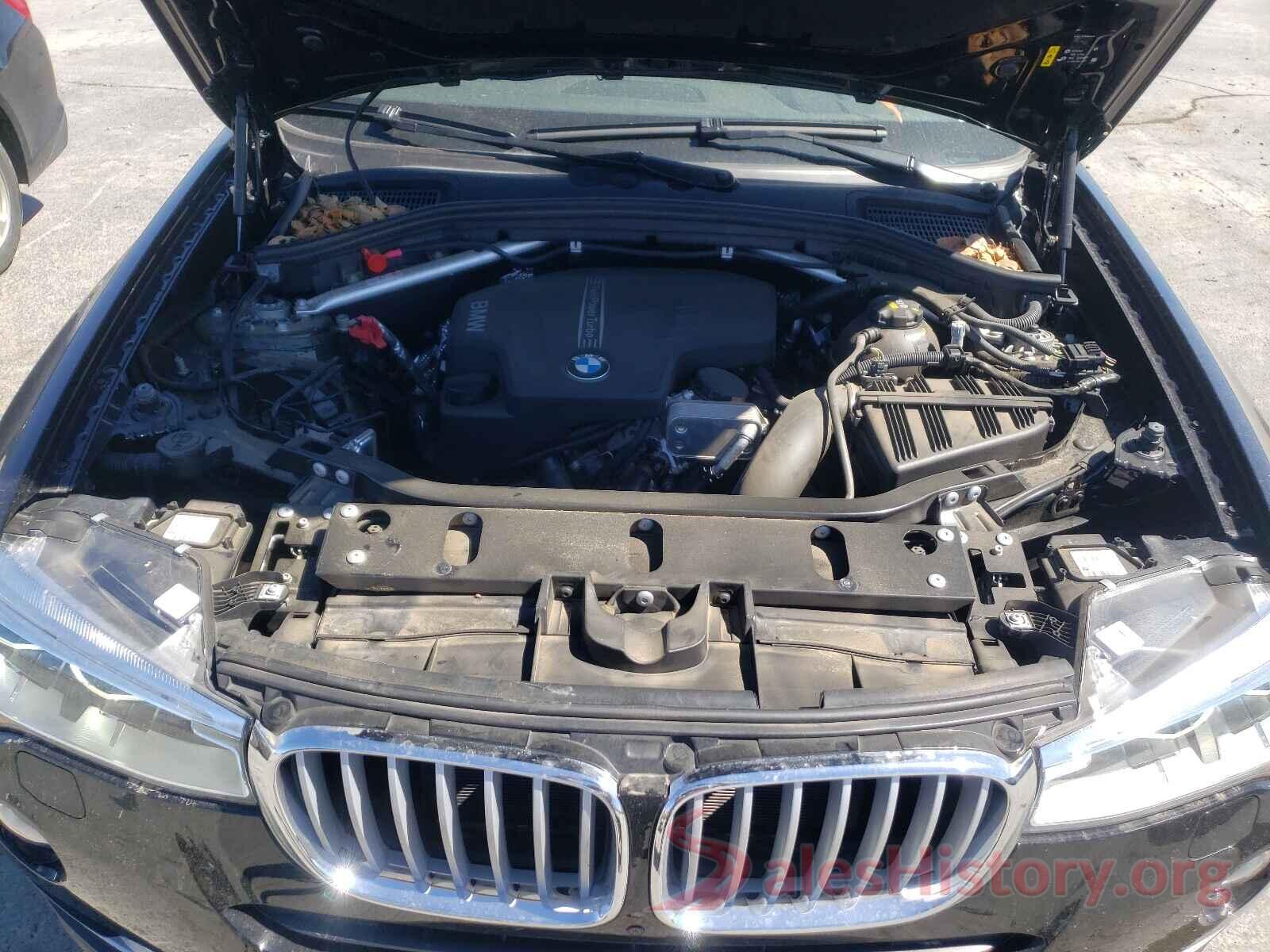 5UXWX9C5XH0T11608 2017 BMW X3