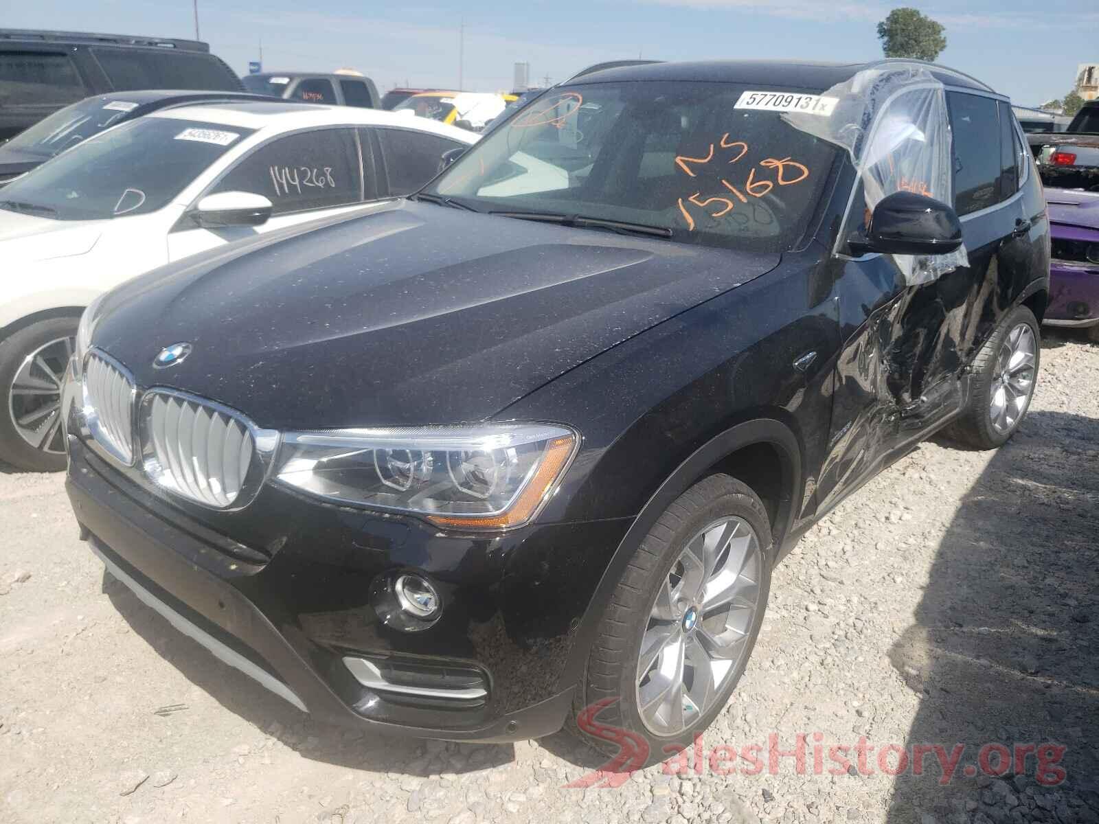 5UXWX9C5XH0T11608 2017 BMW X3