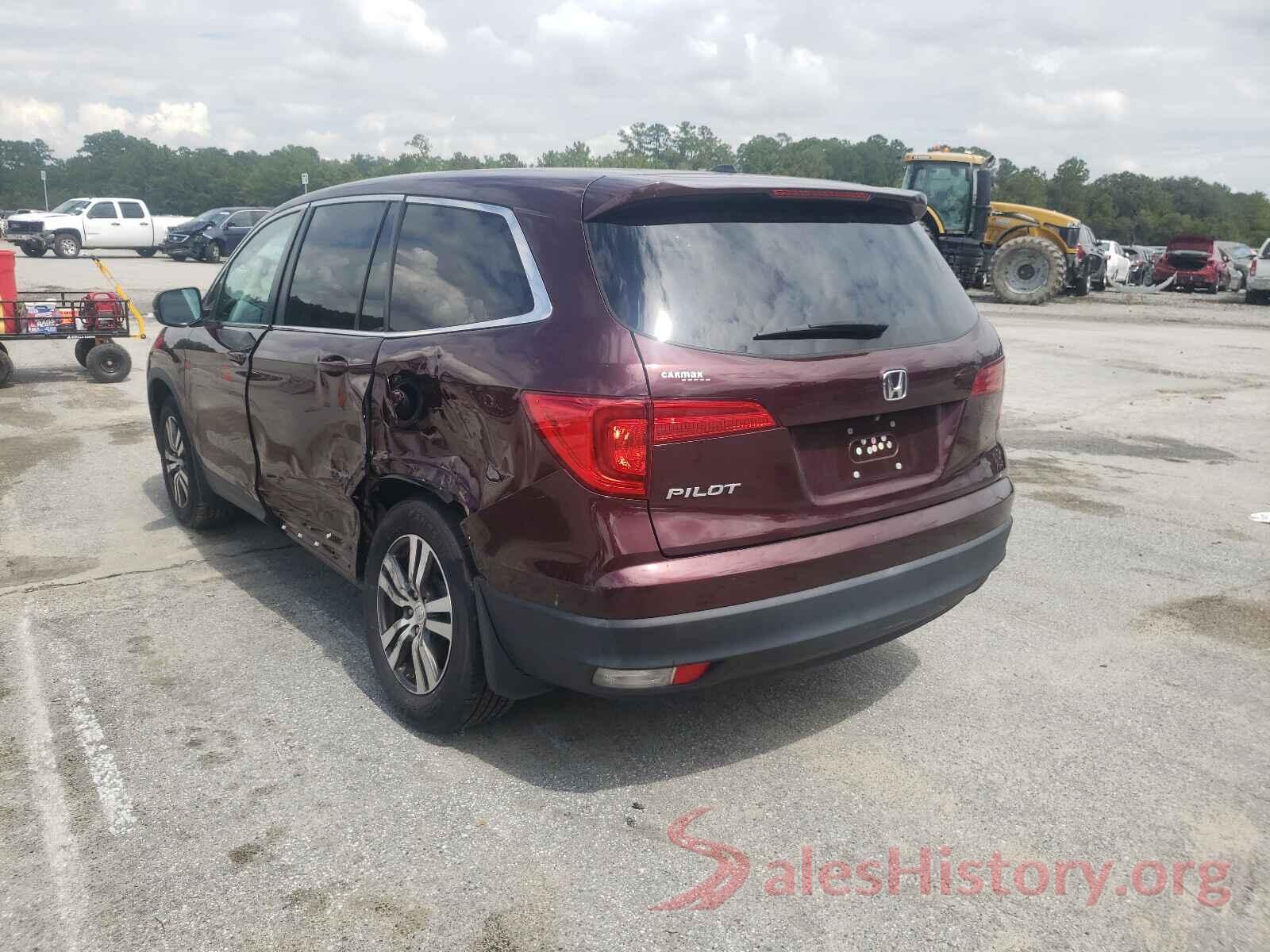 5FNYF5H67GB025190 2016 HONDA PILOT