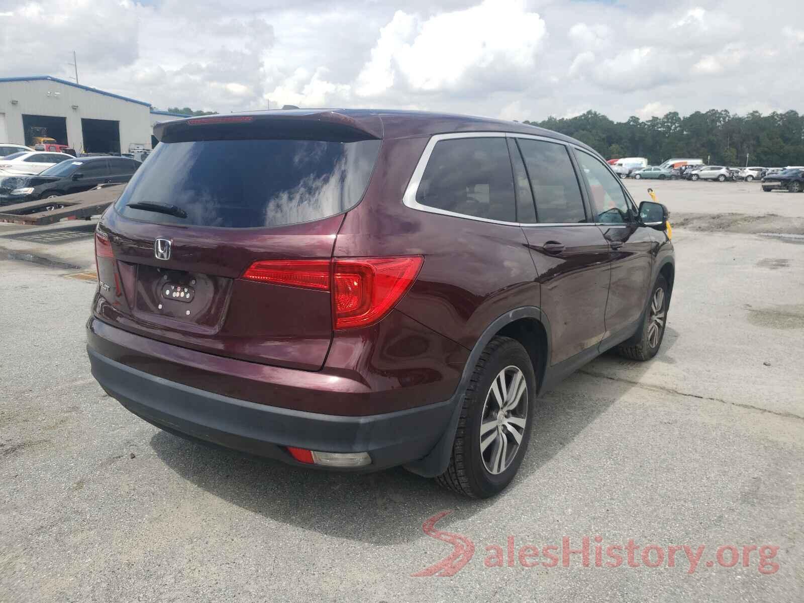 5FNYF5H67GB025190 2016 HONDA PILOT