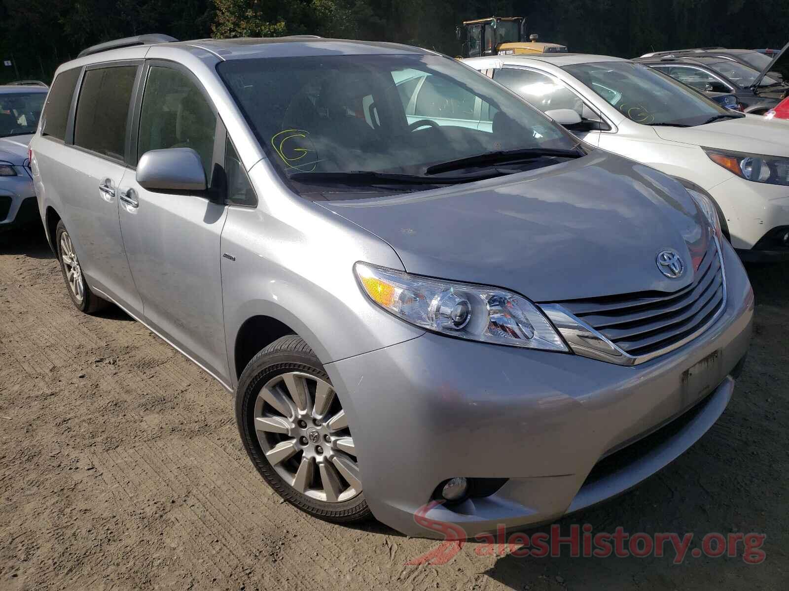 5TDDZ3DC4HS167290 2017 TOYOTA SIENNA