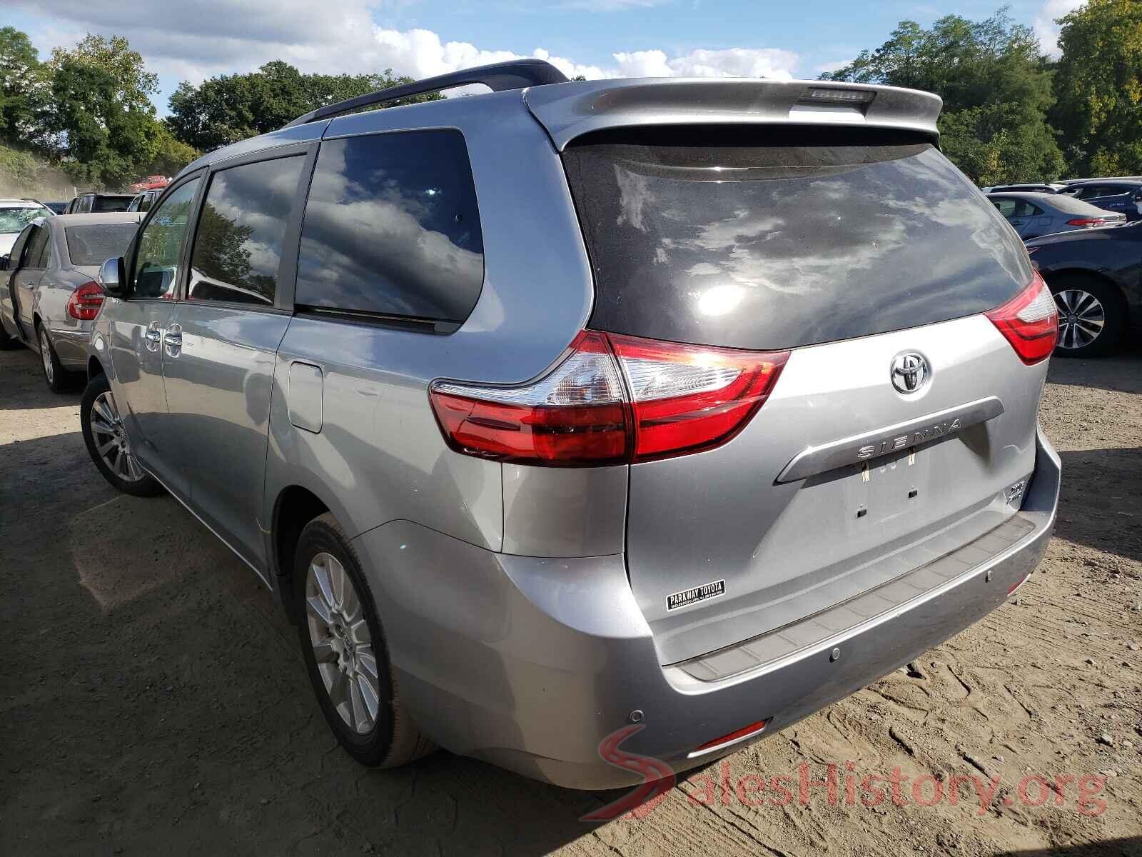 5TDDZ3DC4HS167290 2017 TOYOTA SIENNA