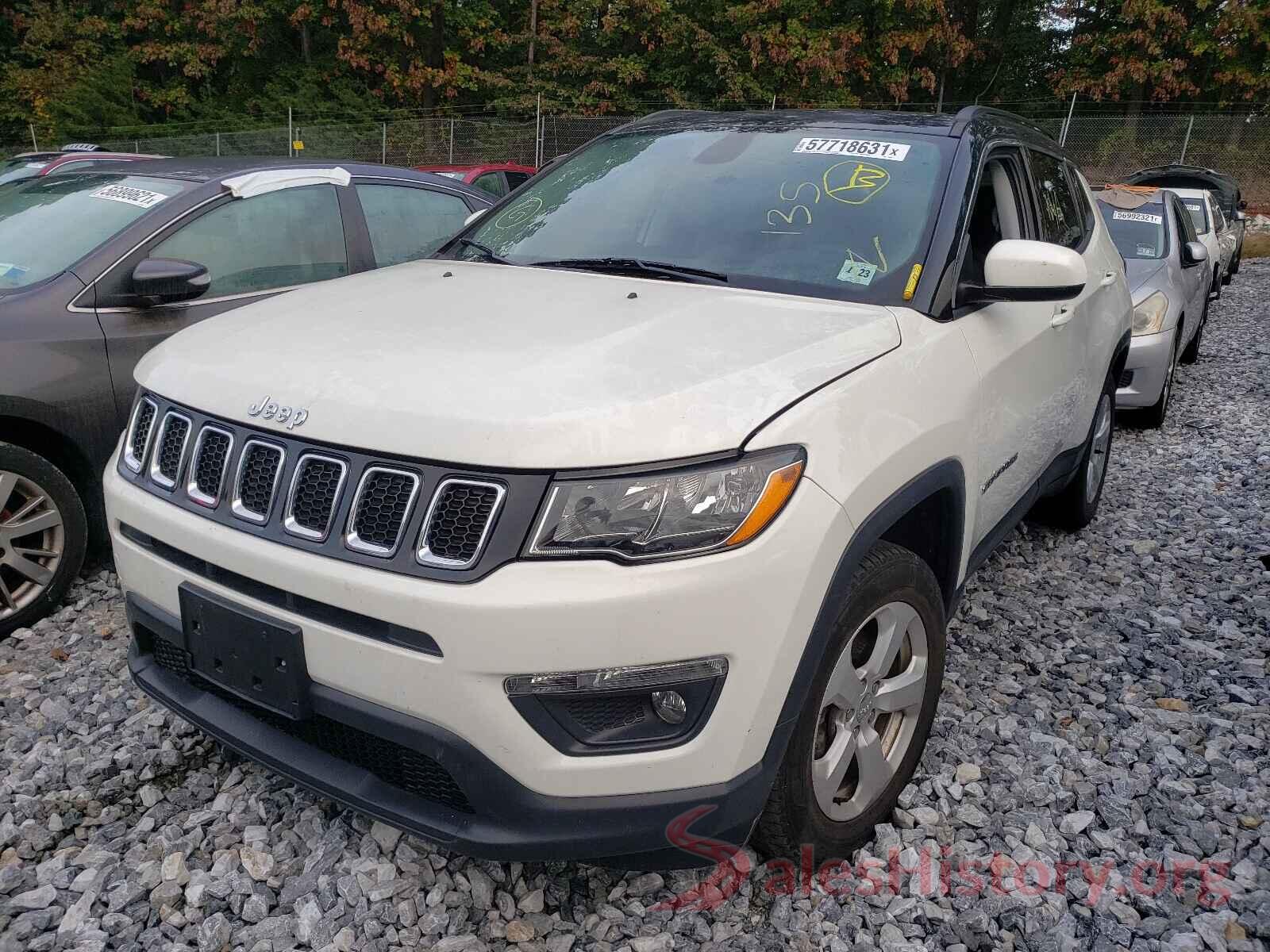 3C4NJDBB0JT115842 2018 JEEP COMPASS