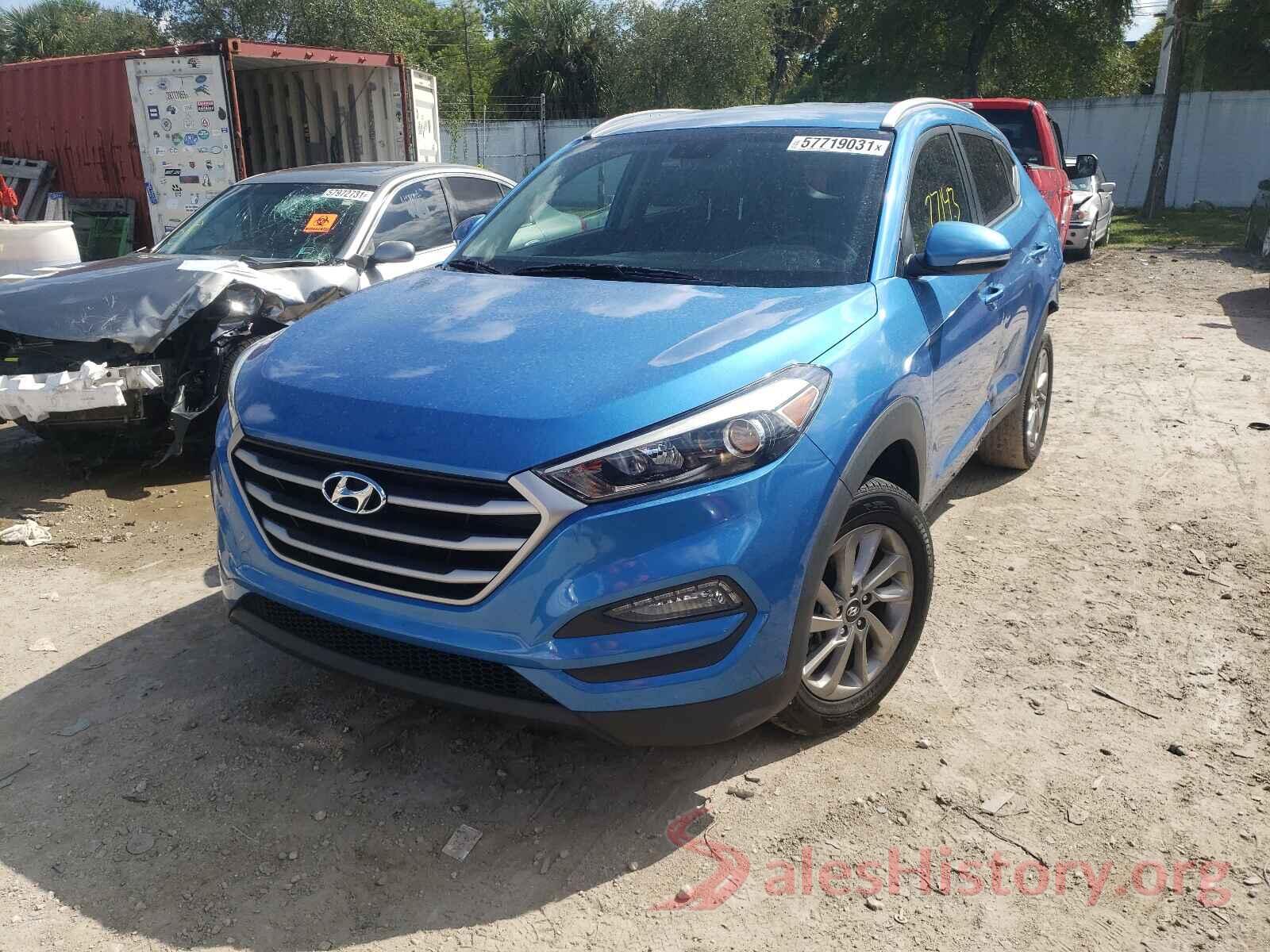 KM8J33A45JU734332 2018 HYUNDAI TUCSON