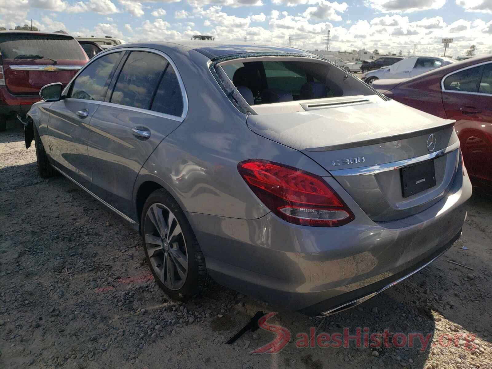 55SWF4JB4GU143205 2016 MERCEDES-BENZ C CLASS